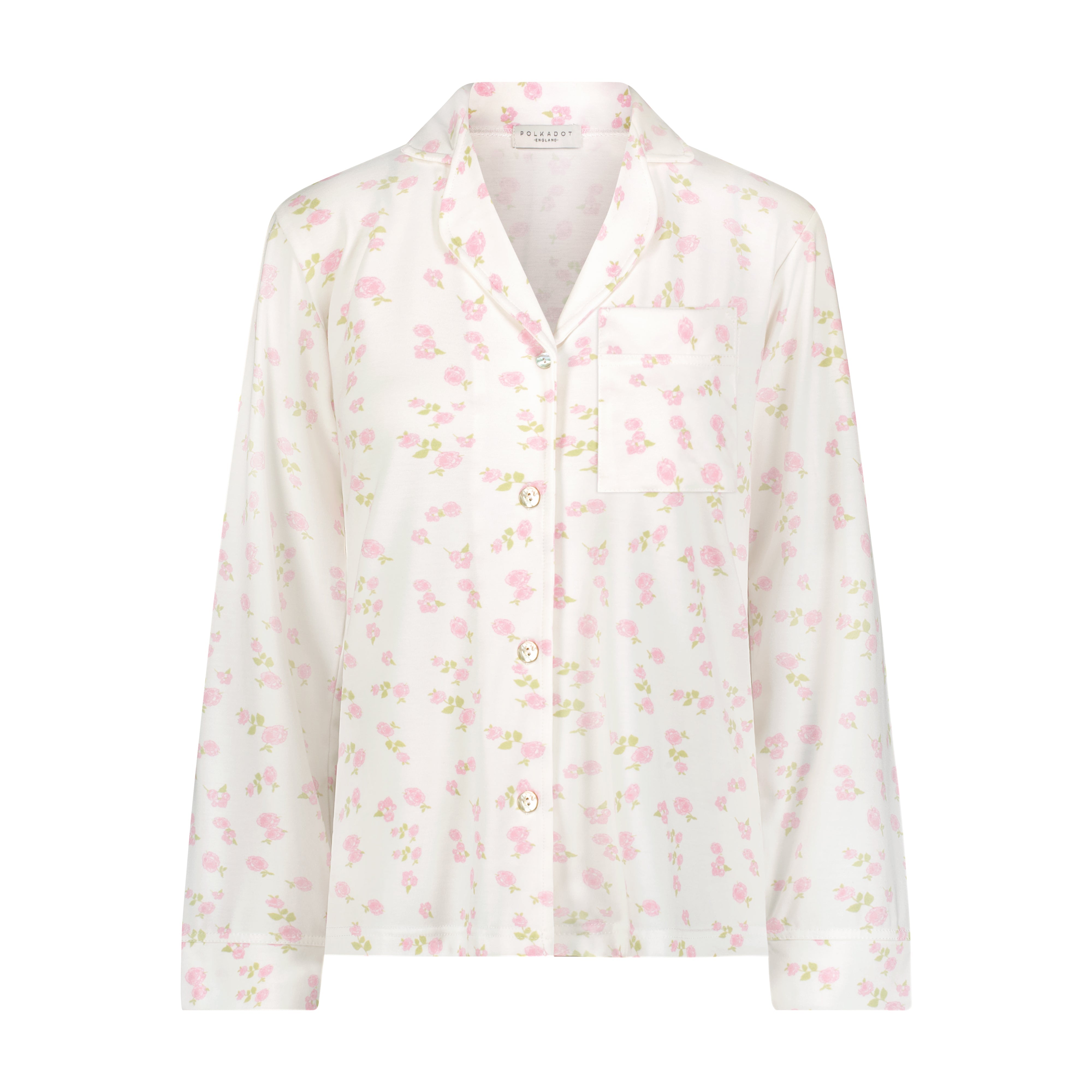 Charley Pajama Set - Pink Garden Floral