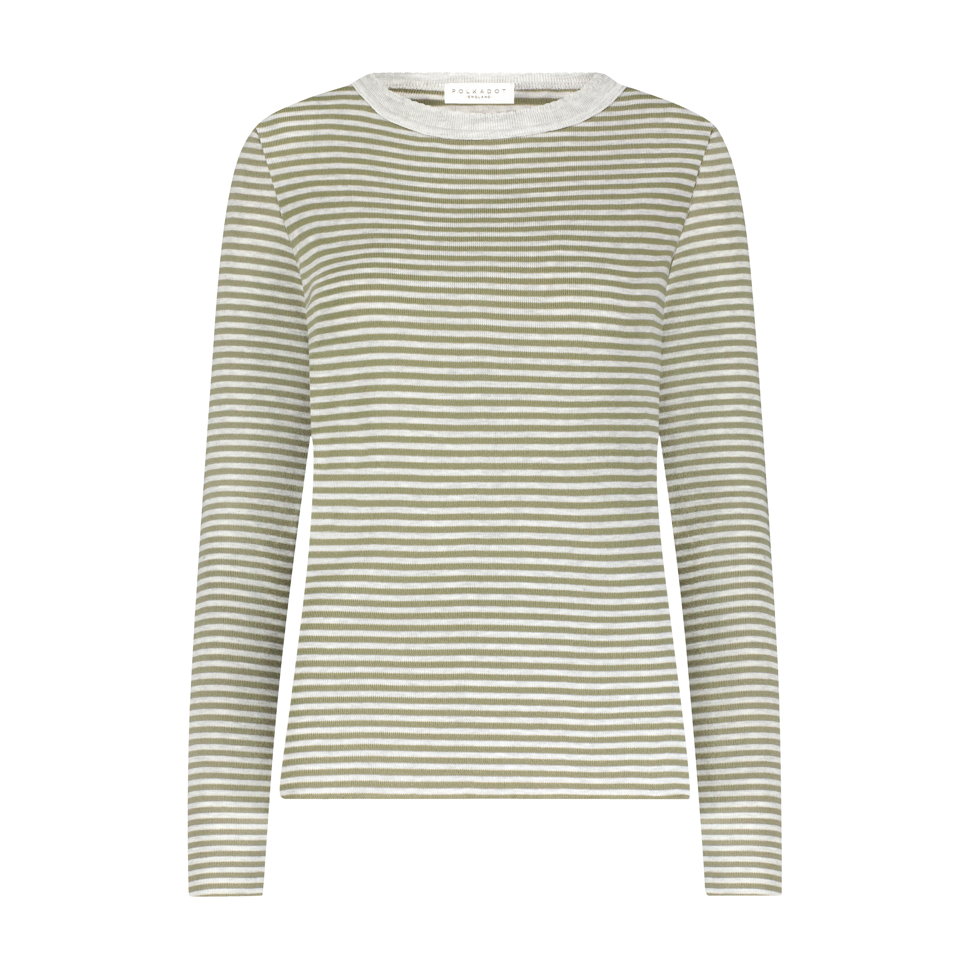 Rachel Slouchy - Sailor Stripe Loden /Heather Grey