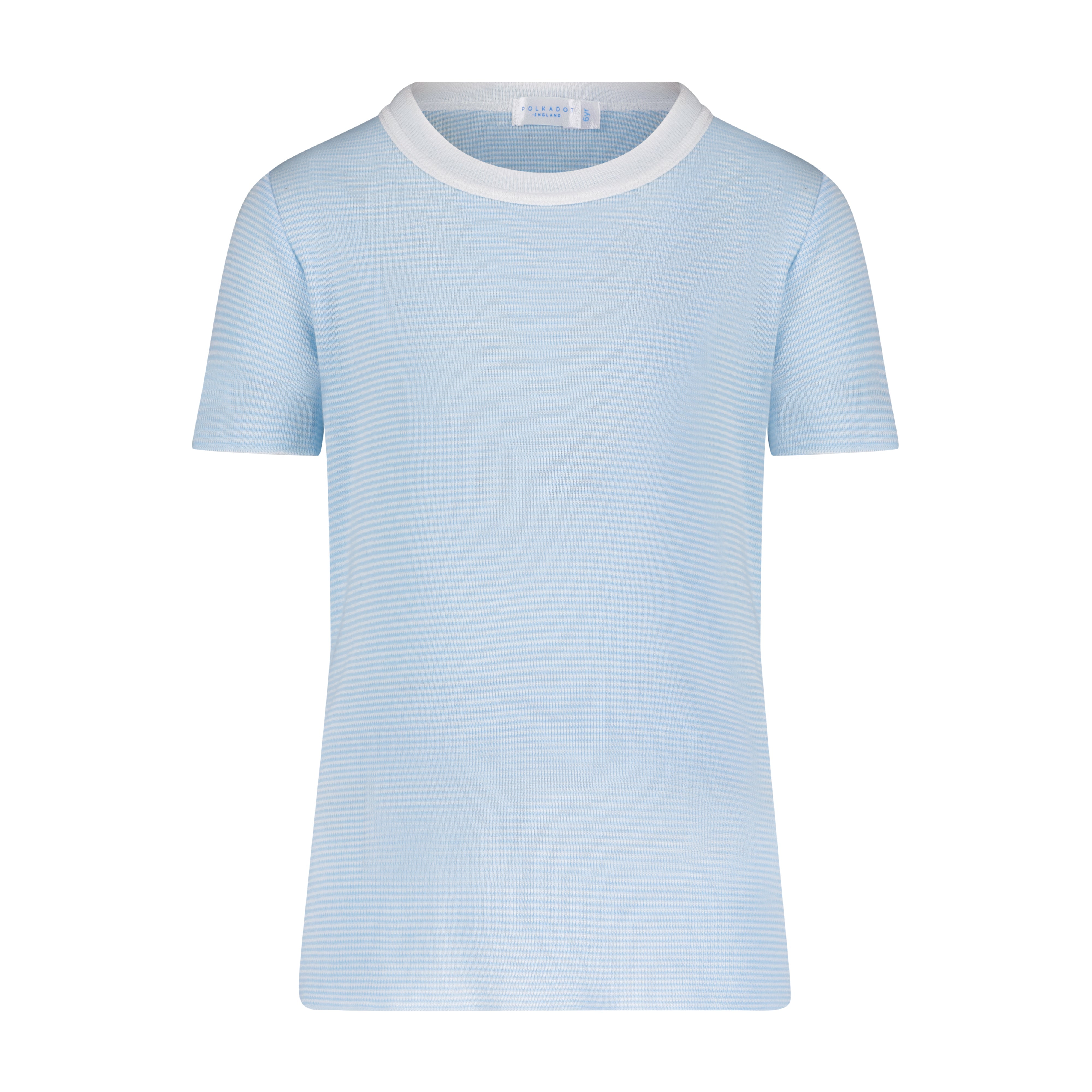 Boys & Baby Crew Short Sleeve - Blue Hampton Stripe