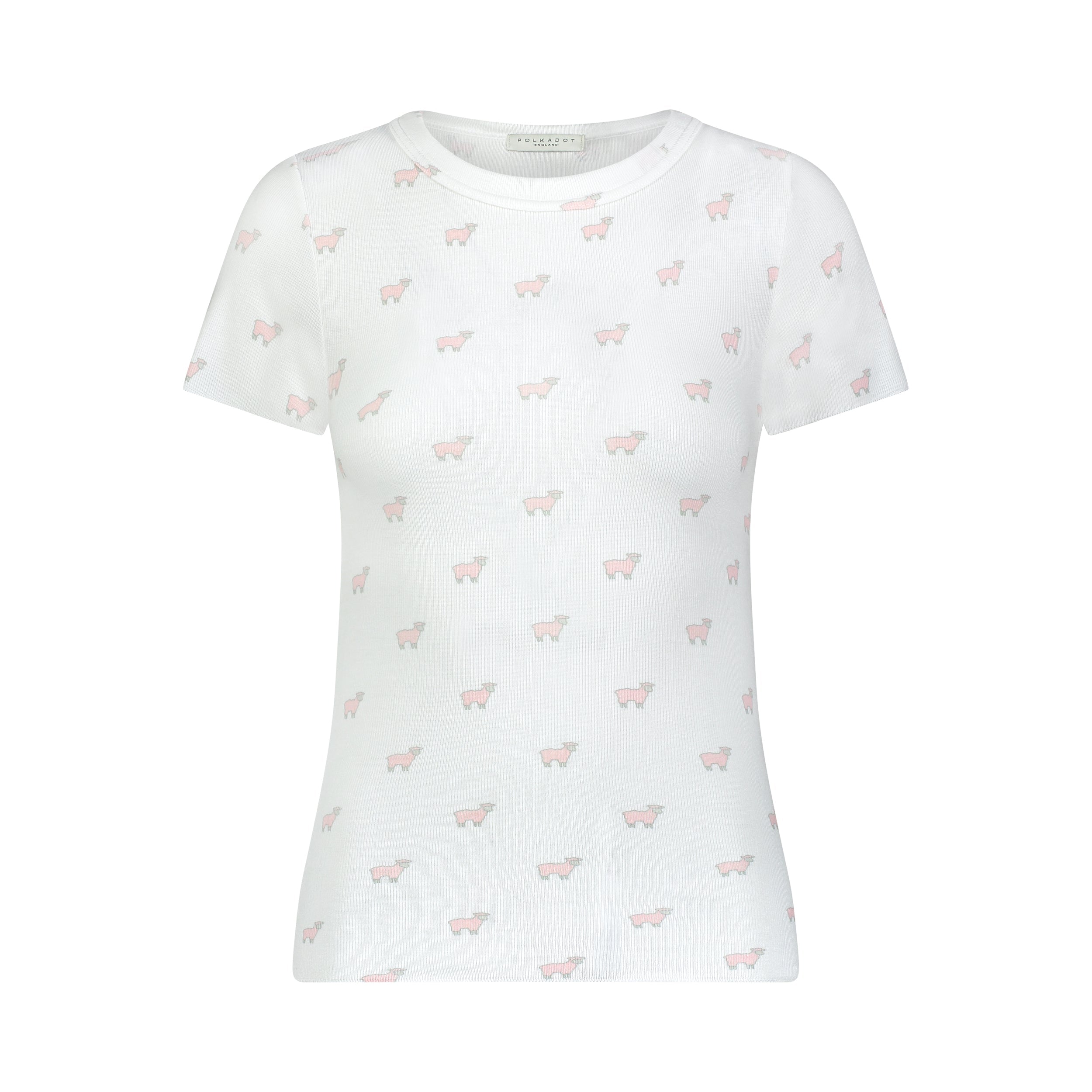 Rebecca Tee - Pink Sheep Print