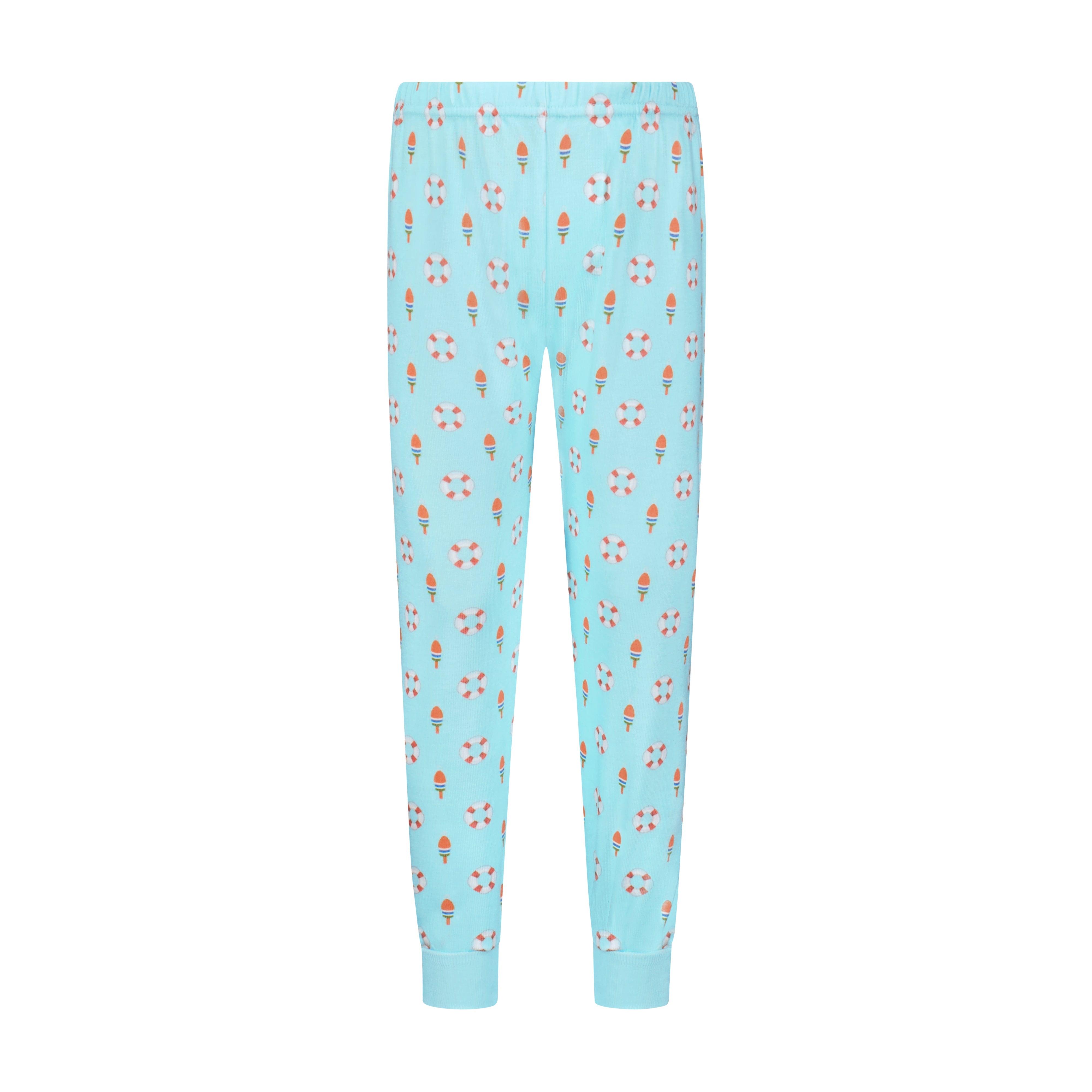 Boys Henry Classic Set Crew LS & Pant - Buoy Print