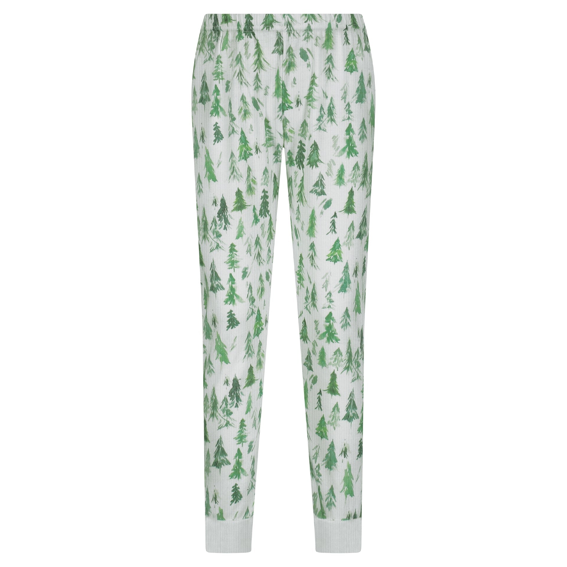 Boys & Baby Set Crew LS & Pant - Fir Tree Print