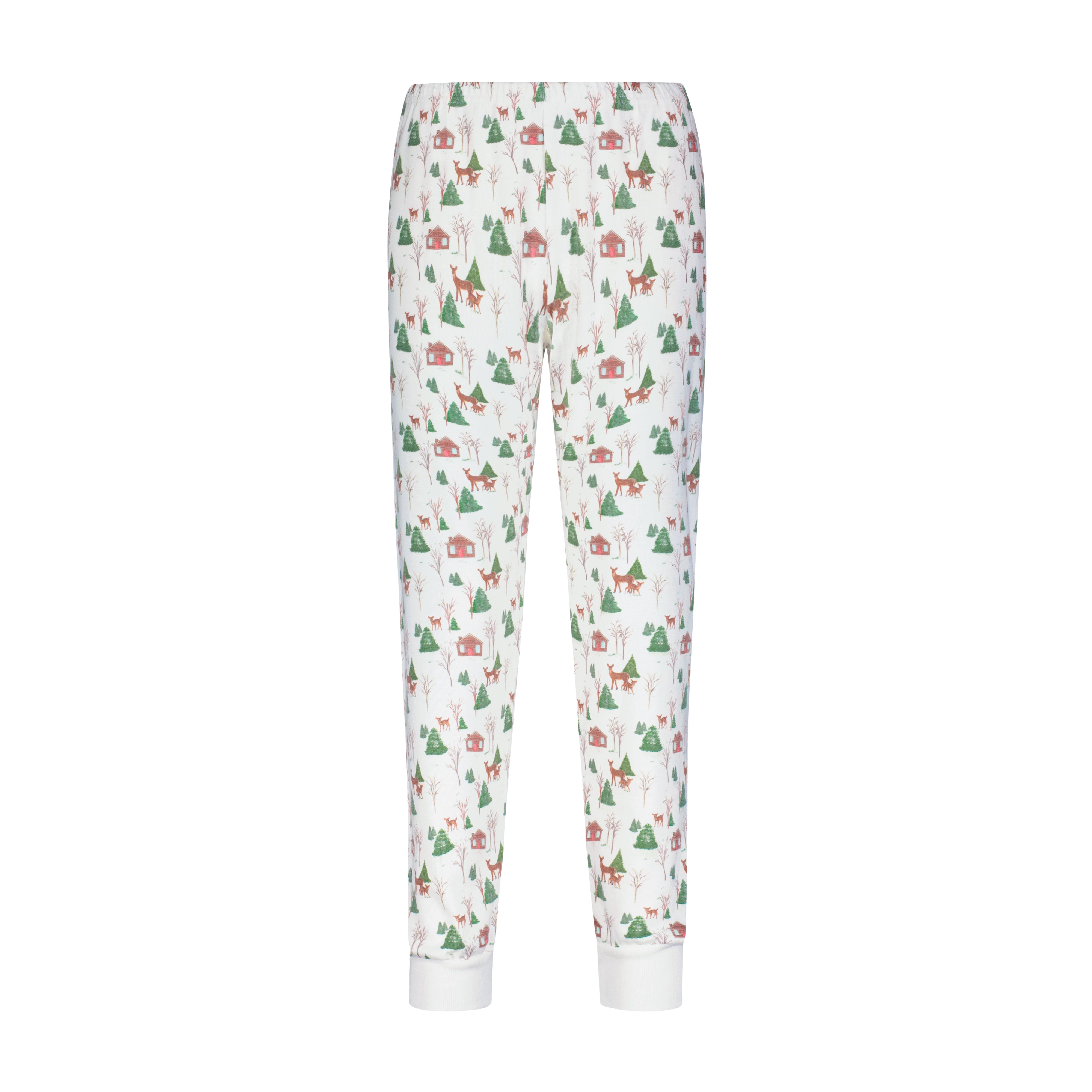 MEN'S Jogger - Rustic Deer Print