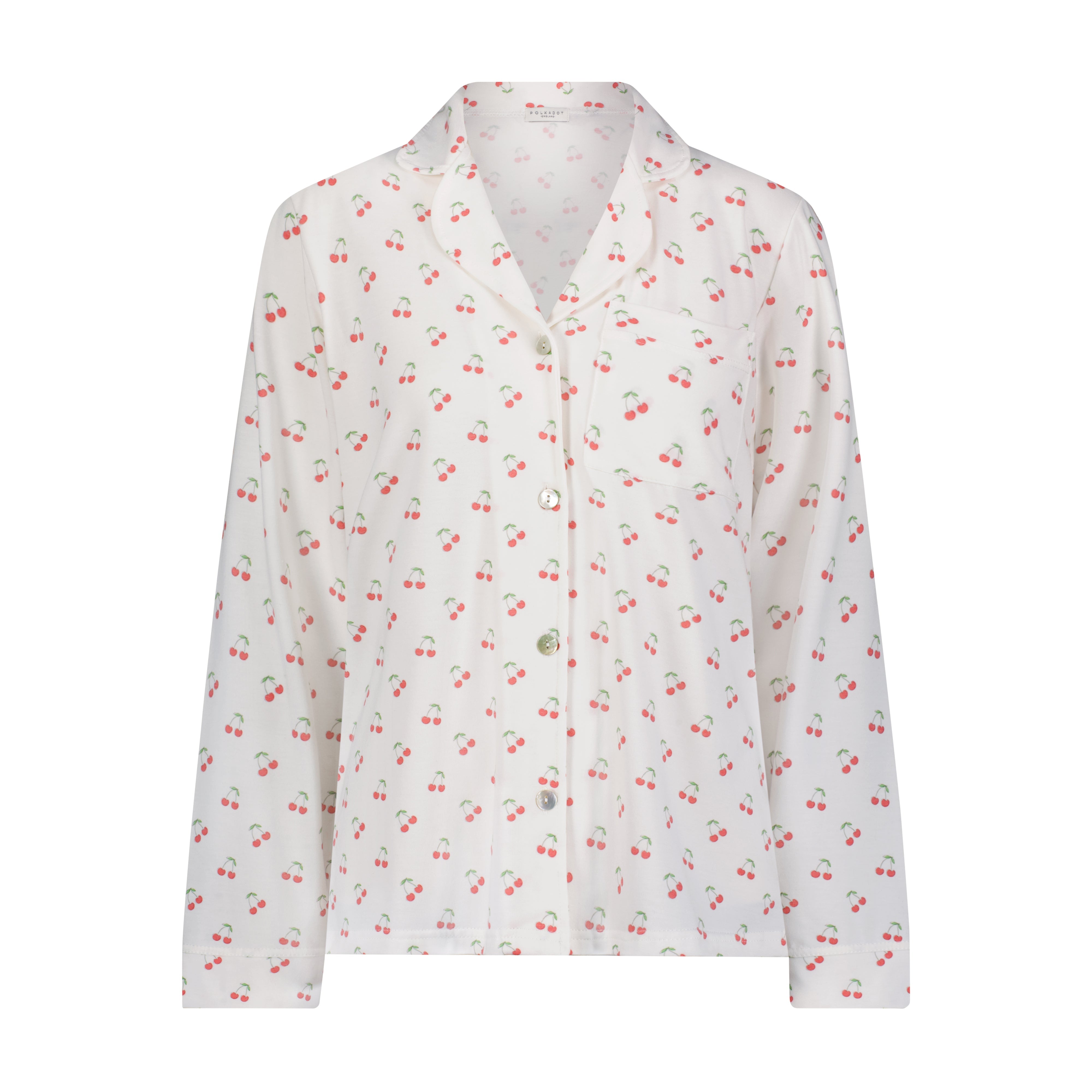 Charley Pajama Set - Cherry Print - with XL