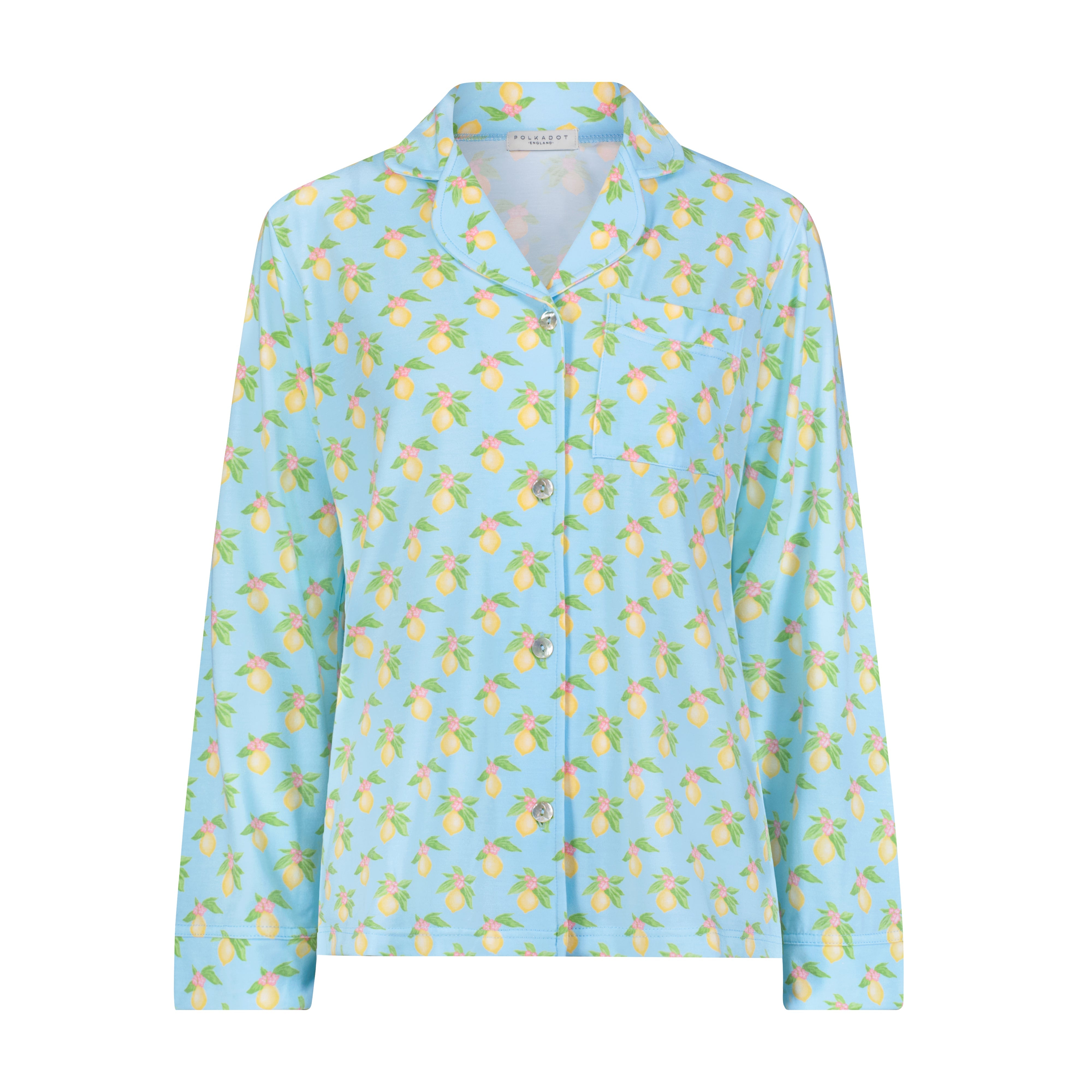Charley Pajama Set - Lemon Print