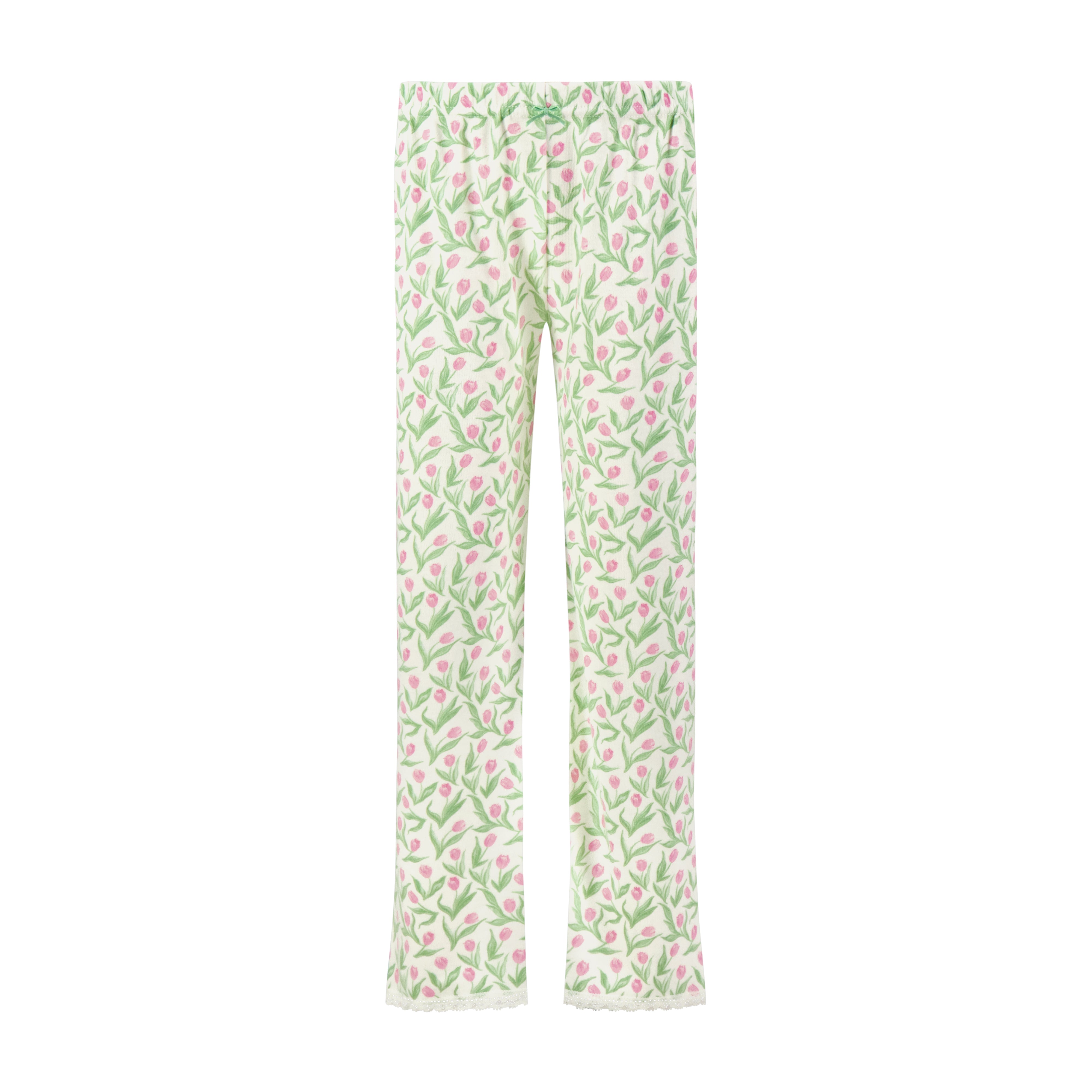 Girls Rachel Set Slouchy Top & Wide Leg Pant - Tulip Print