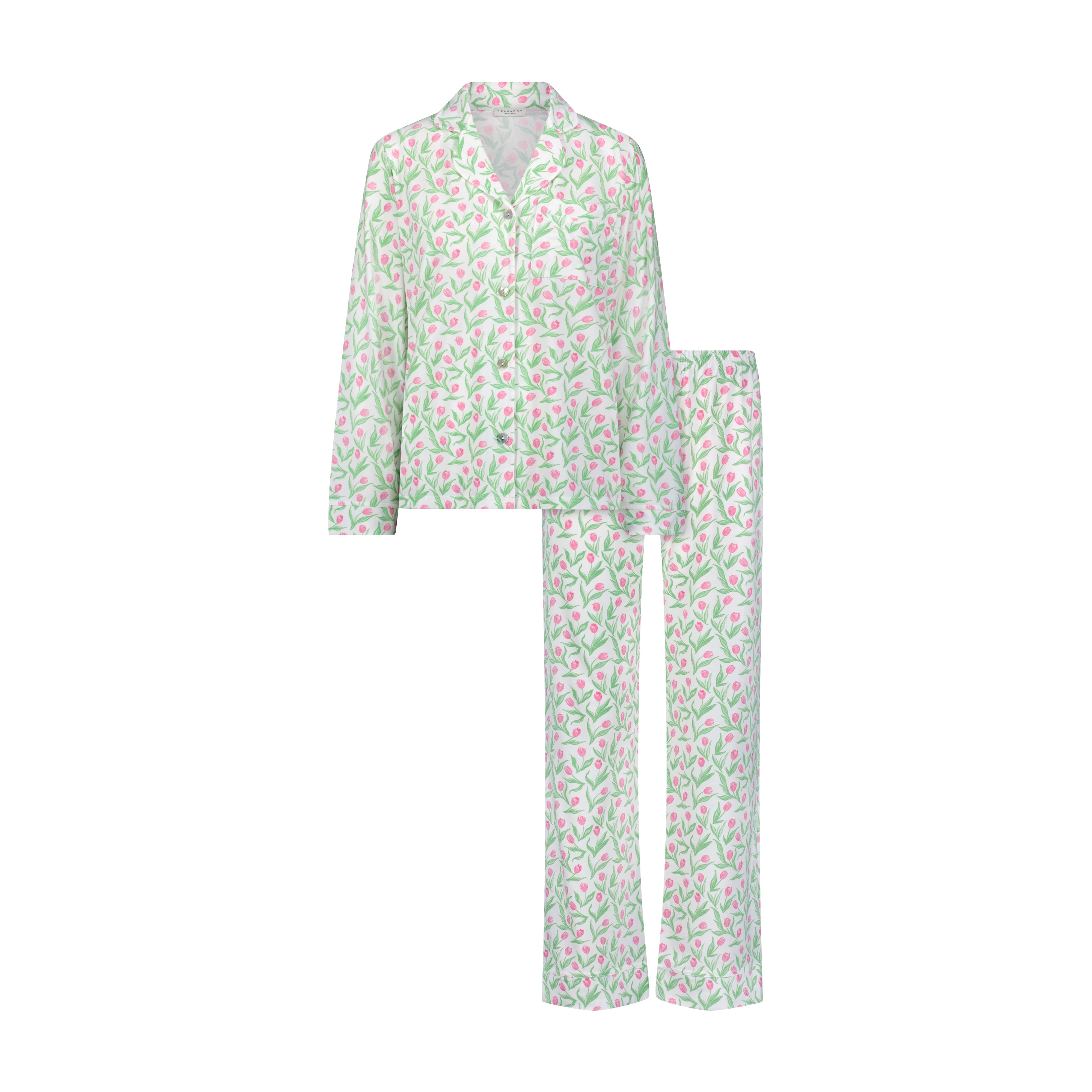 Charley Pajama Set - Tulip Print