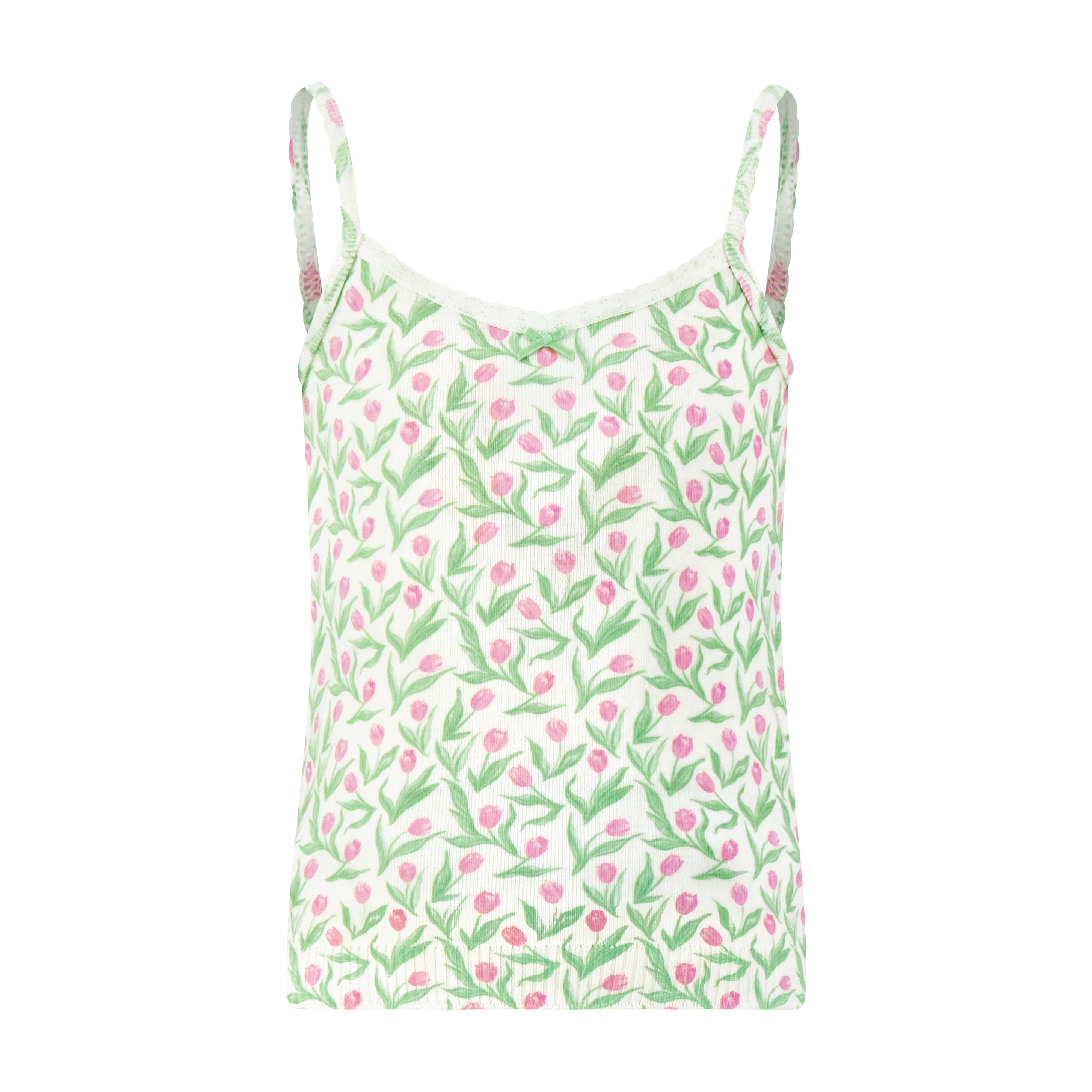 Girls Brette Set Cami & Short - Tulip Print