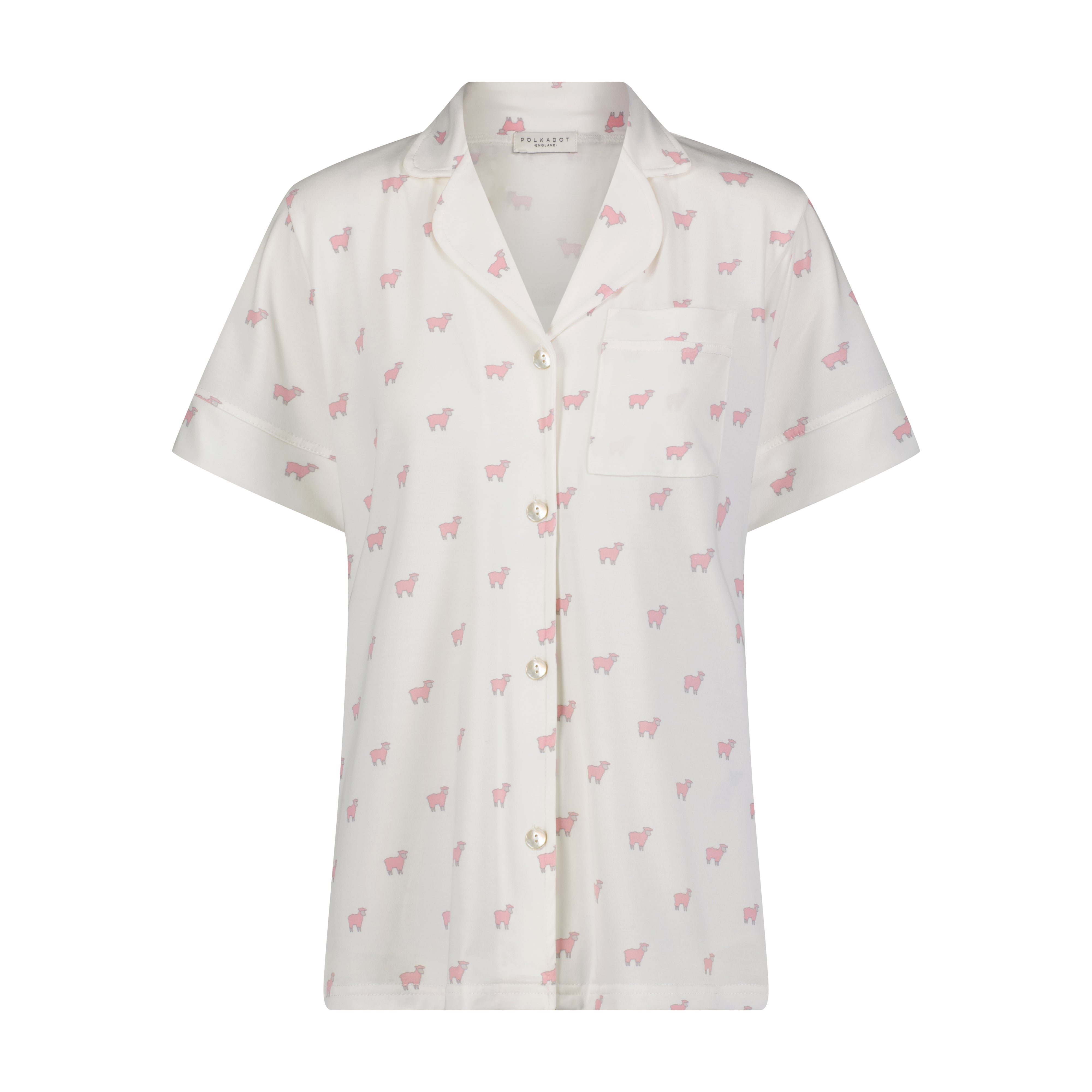 Harry Pajama Set - Pink Sheep Print