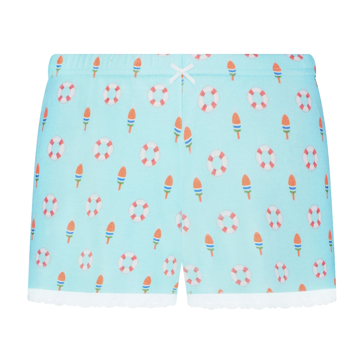 Sally Classic Mid-Rise Short - Buoy Print