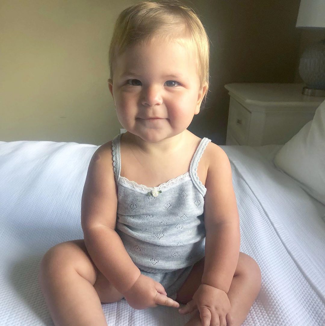 Girls Cami - Heather Grey Hearts Pointelle