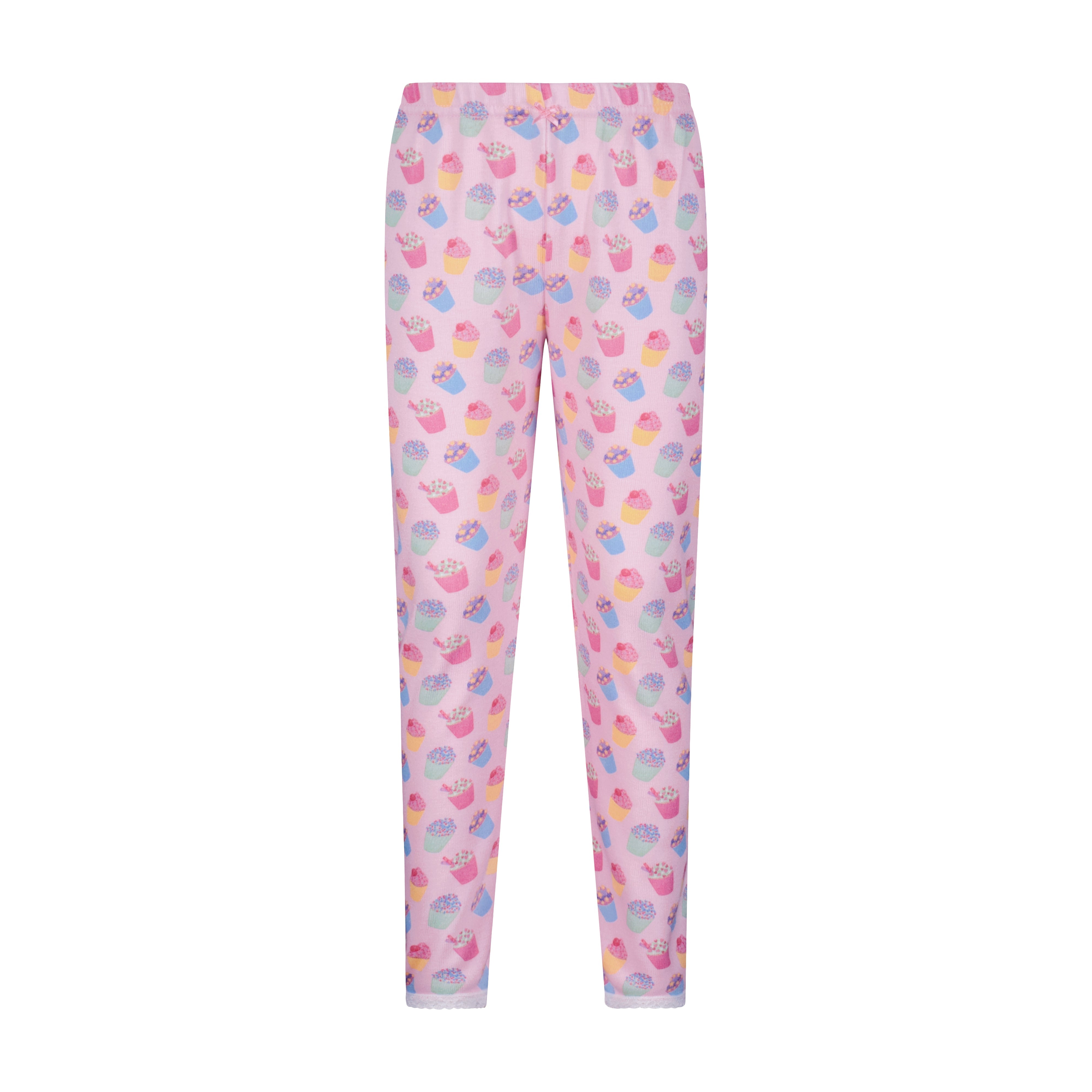 Girls Pant - Cupcake Print