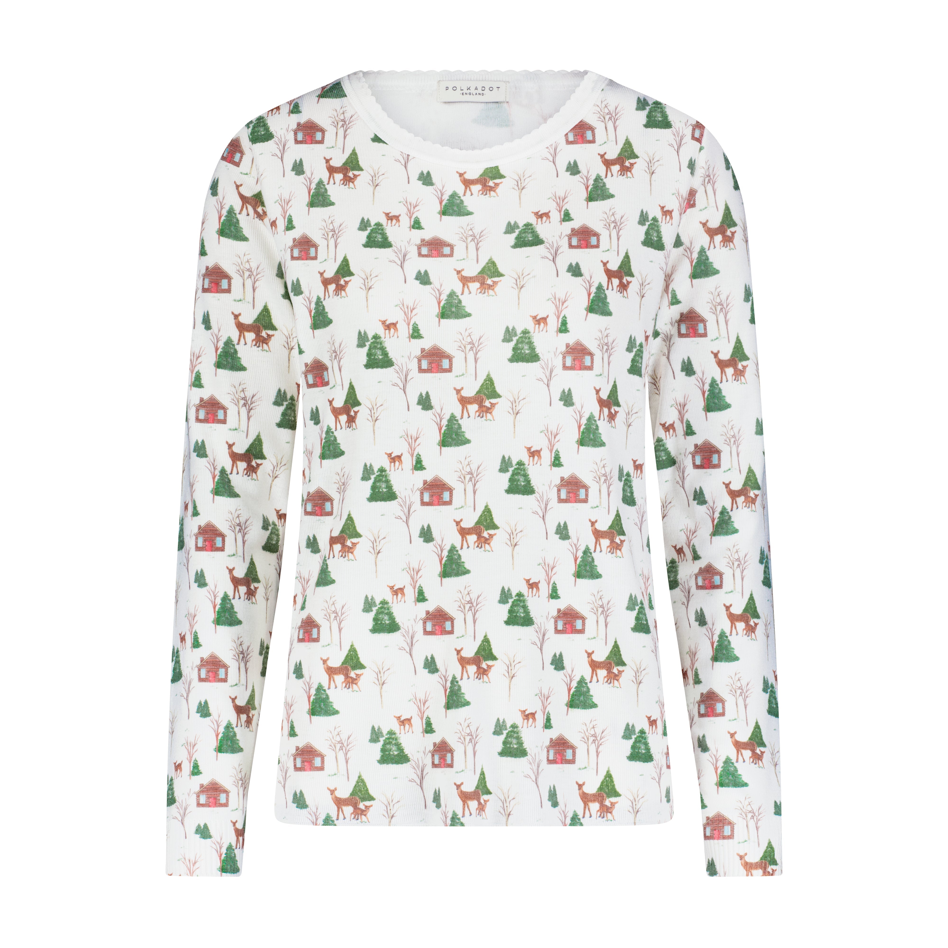 Rachel Slouchy - Rustic Deer Print