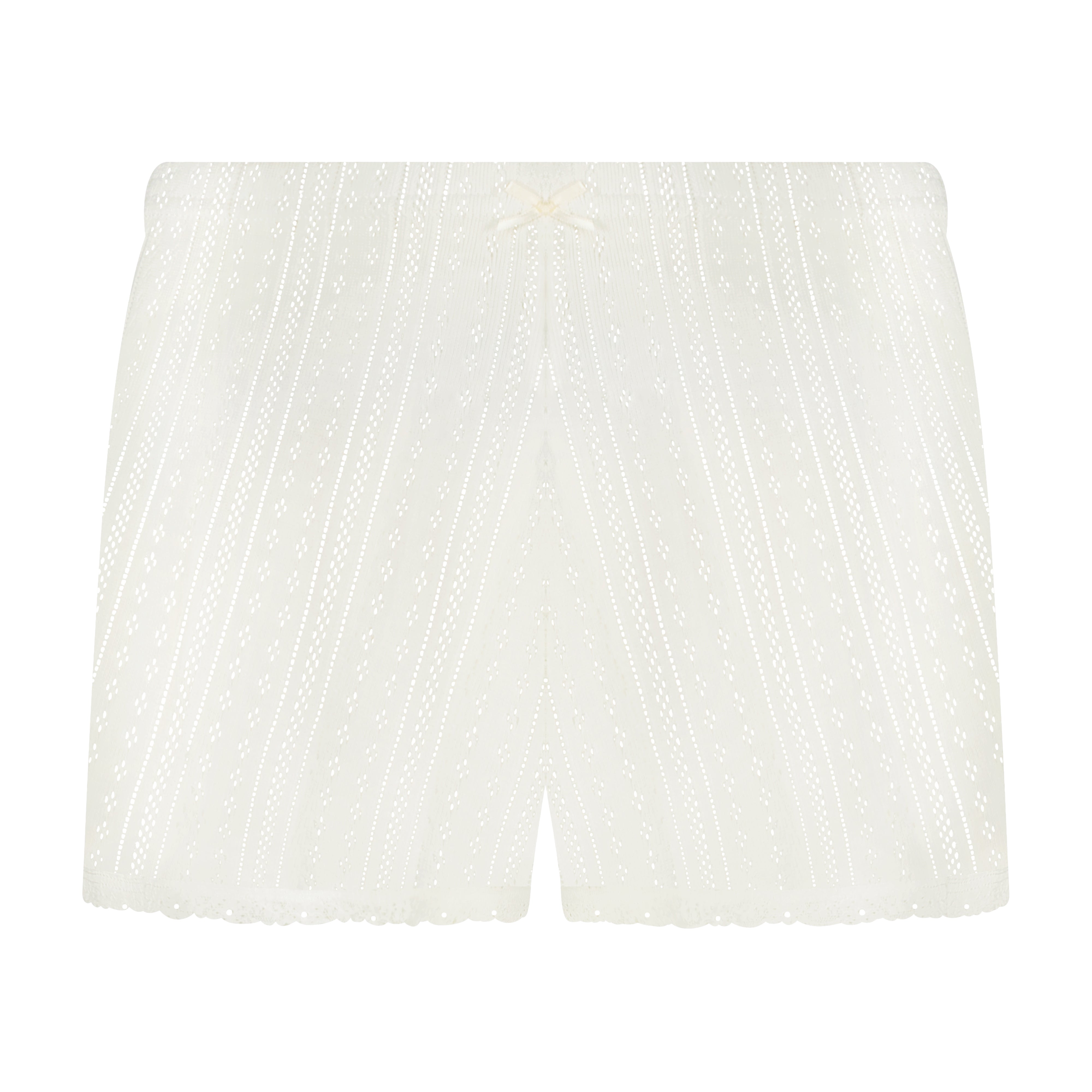 Short Mid Rise - Ivory Windsor Pointelle