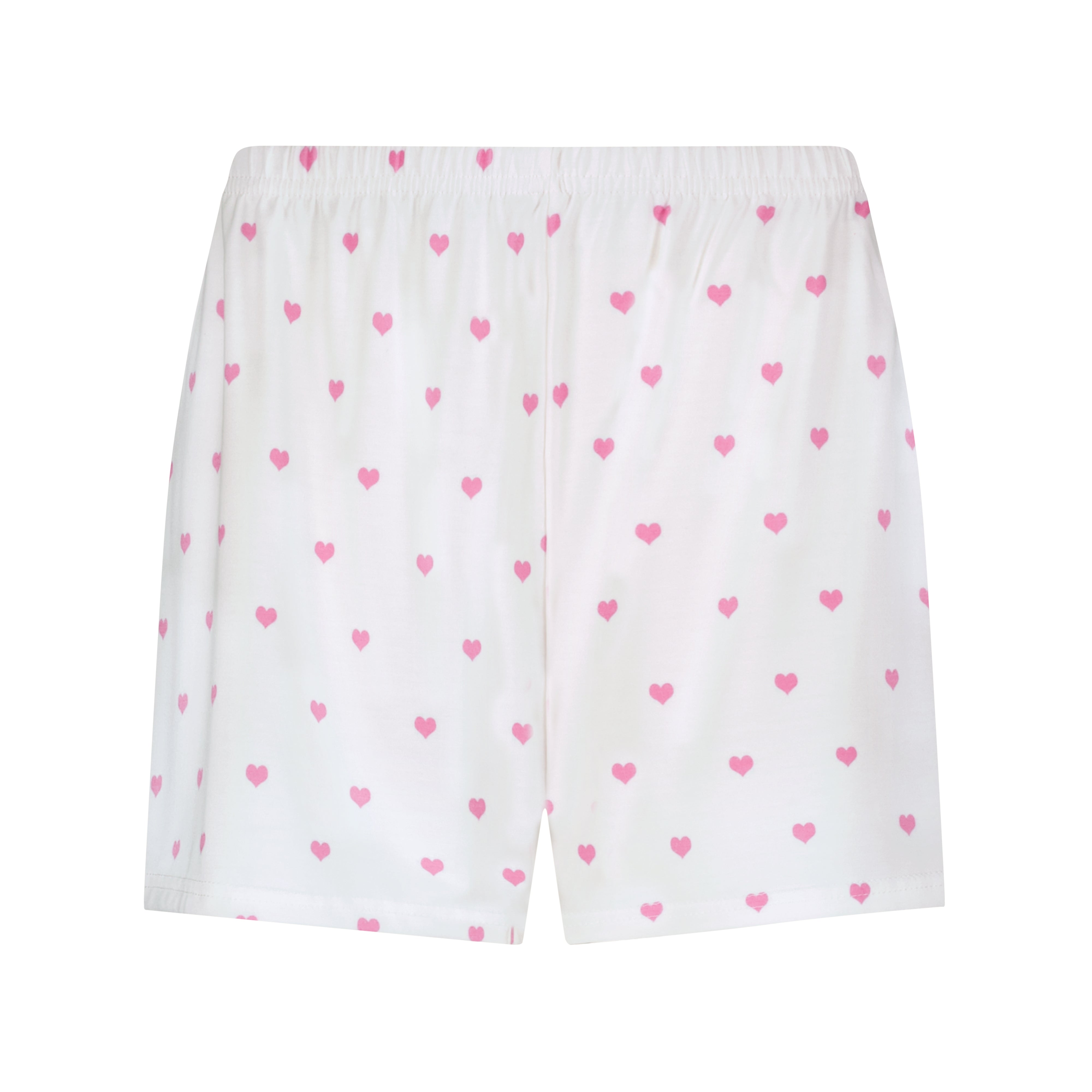 Harry Pajama Set - Pink Hearts Print