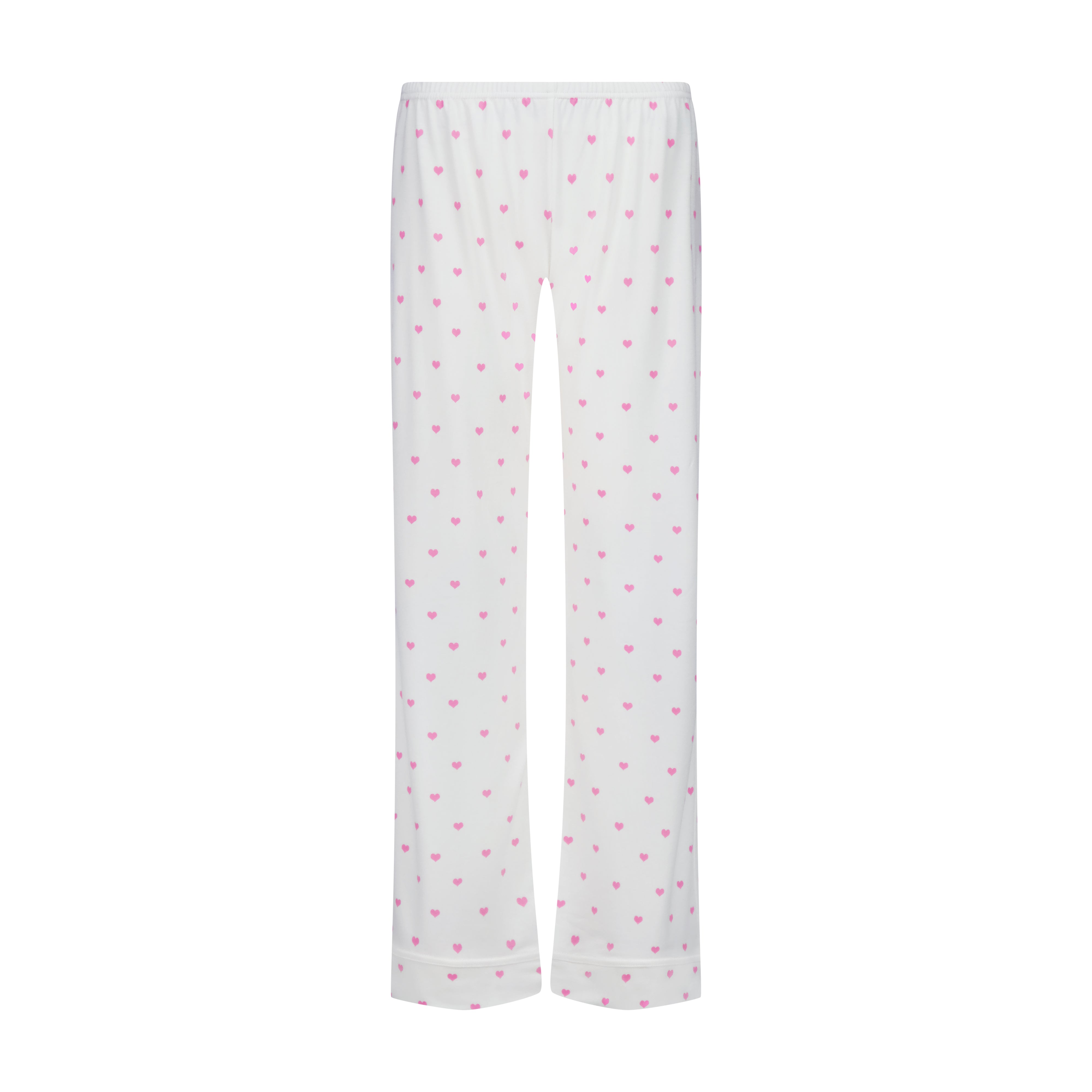 Charley Pajama Set - Pink Hearts Print