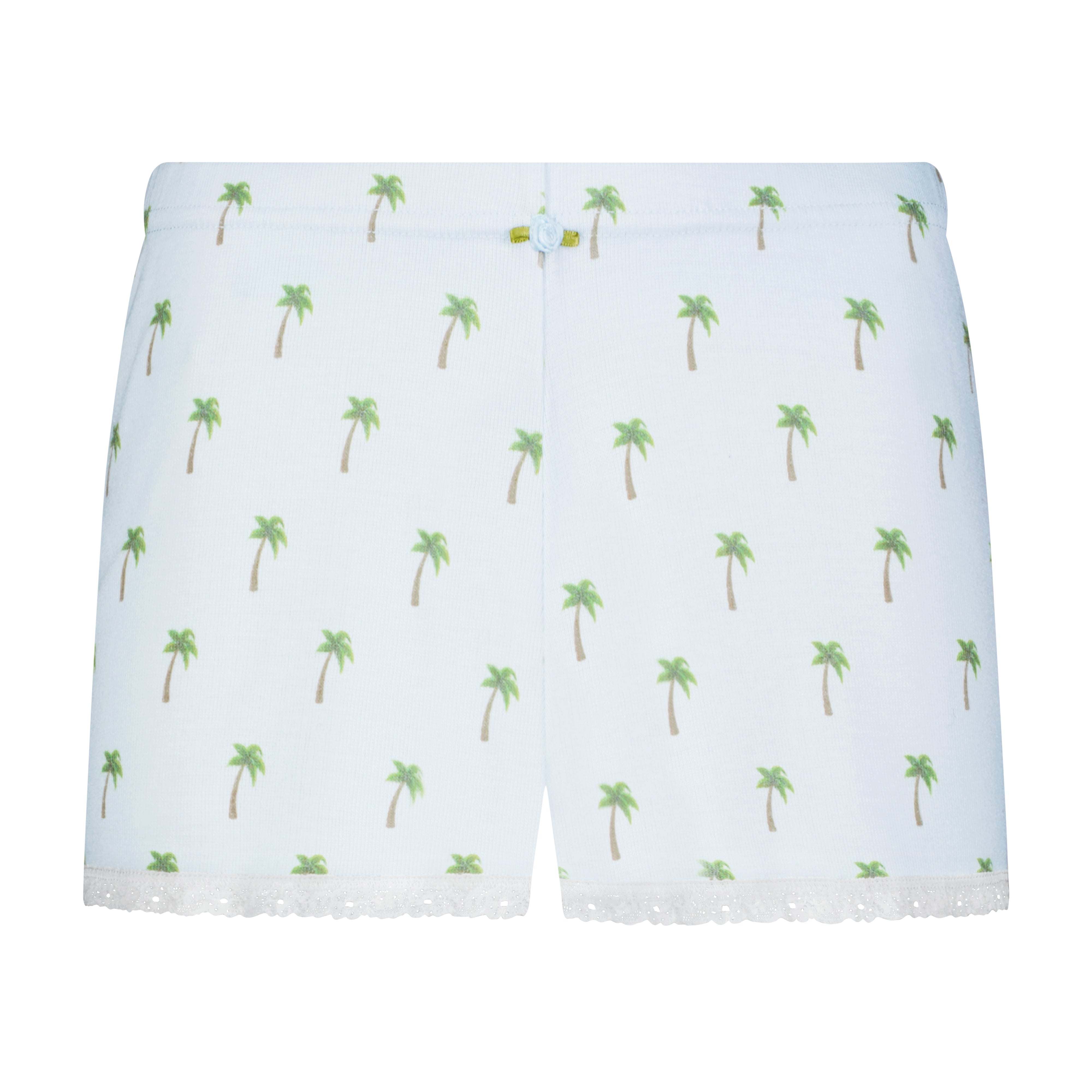 Short Mid Rise - Palm Sky Print