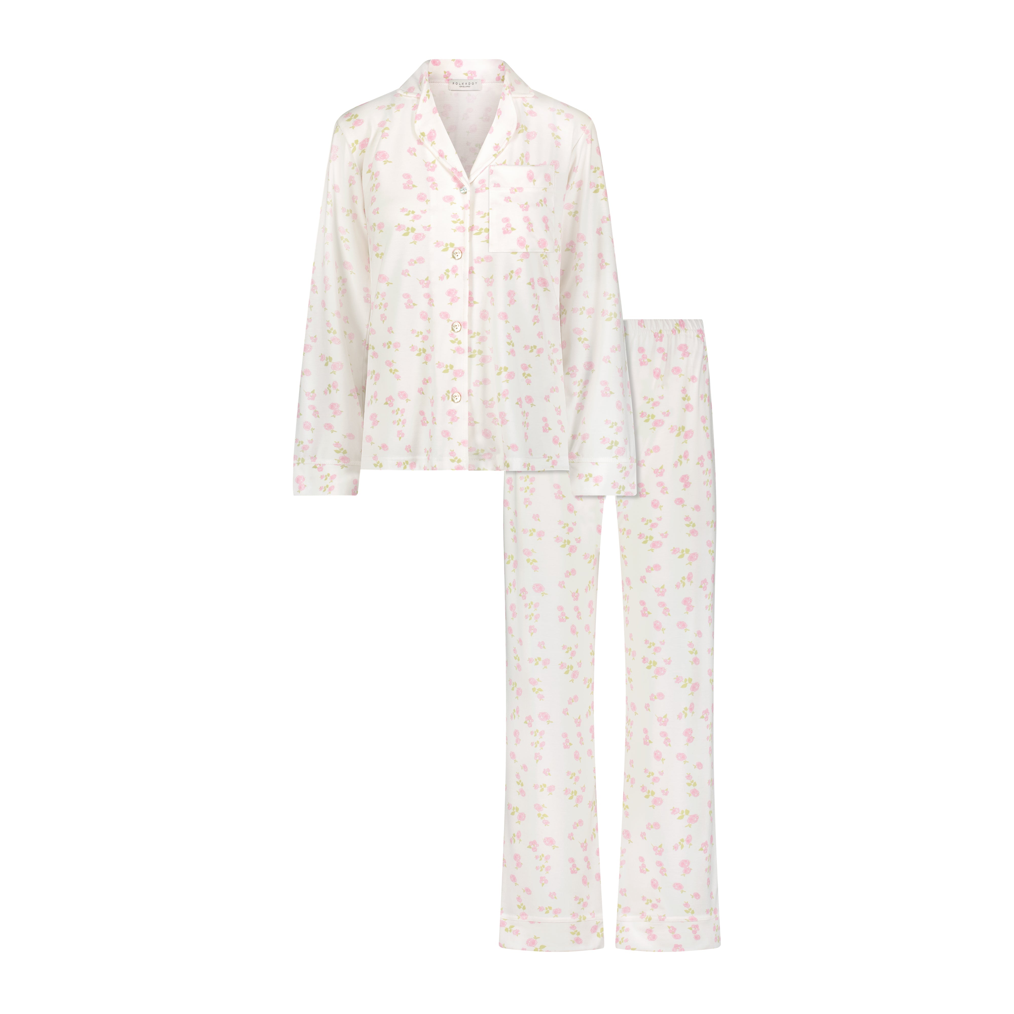 Charley Pajama Set - Pink Garden Floral
