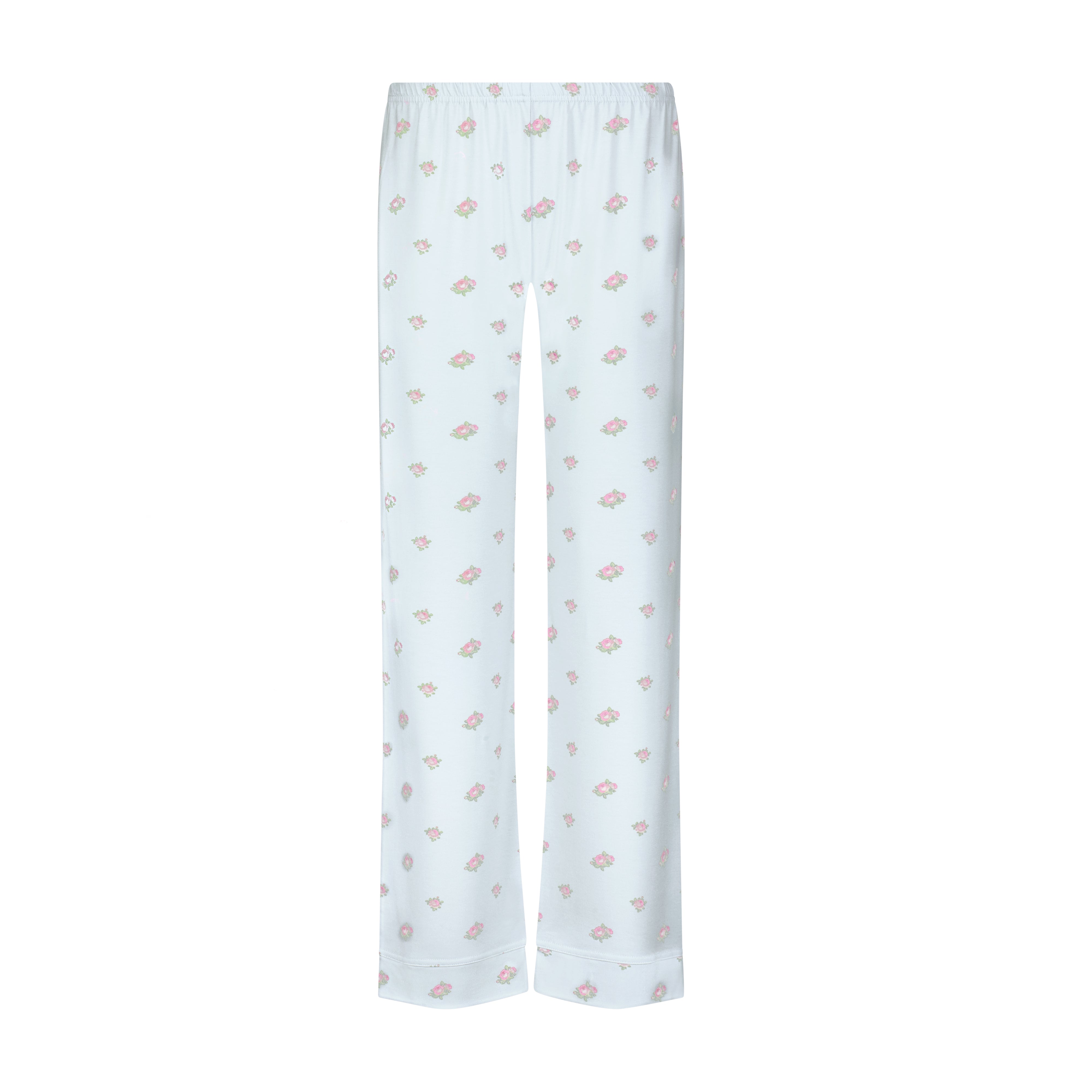 Charley Pajama Set - Blue Ciel Rose Print