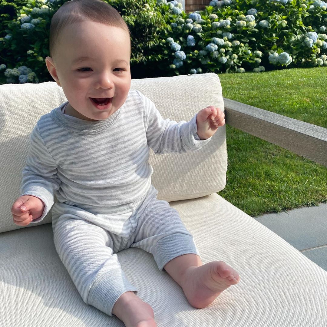 Boys & Baby Pant - Grey Sailor Stripe