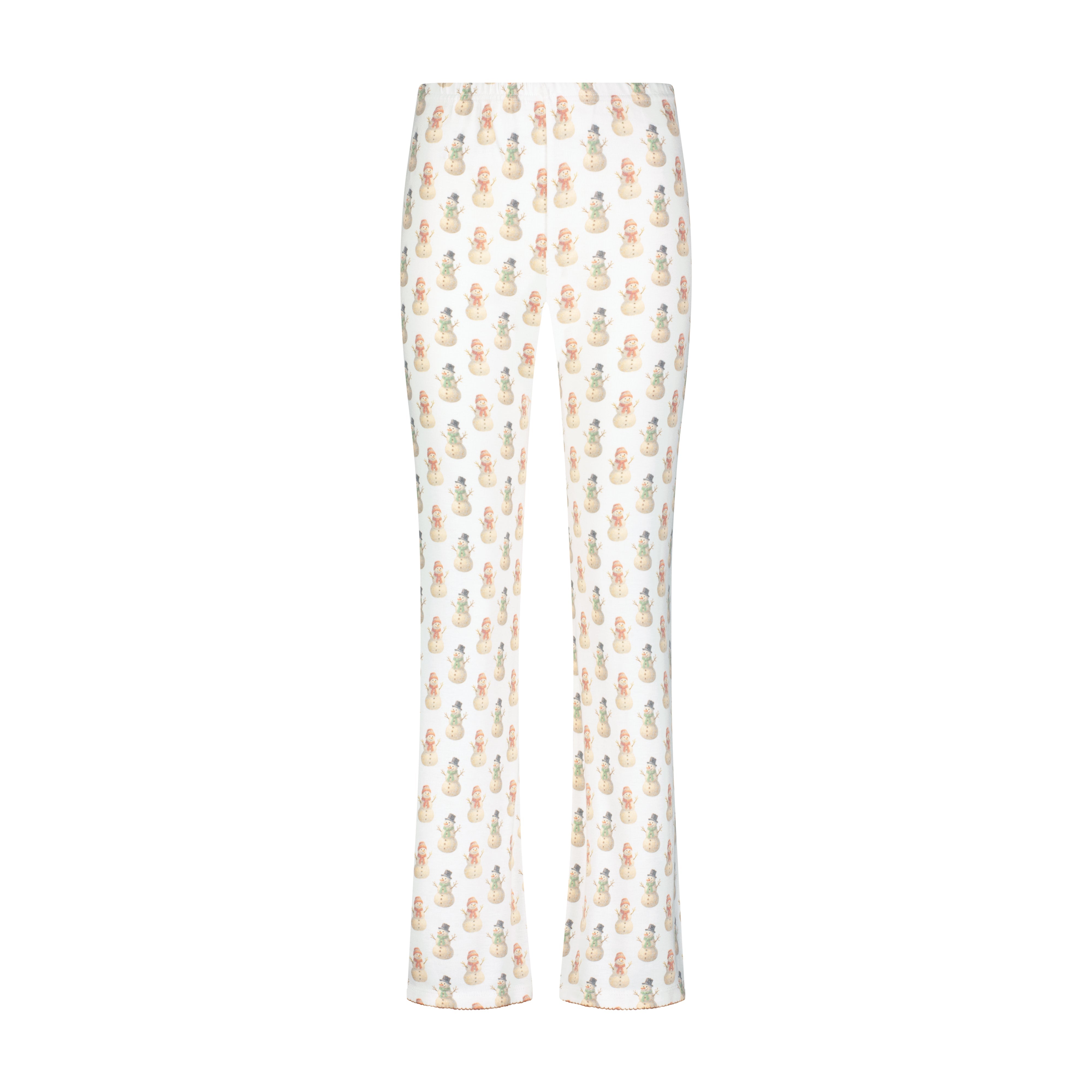 Long Pant - Vintage Snowman Print