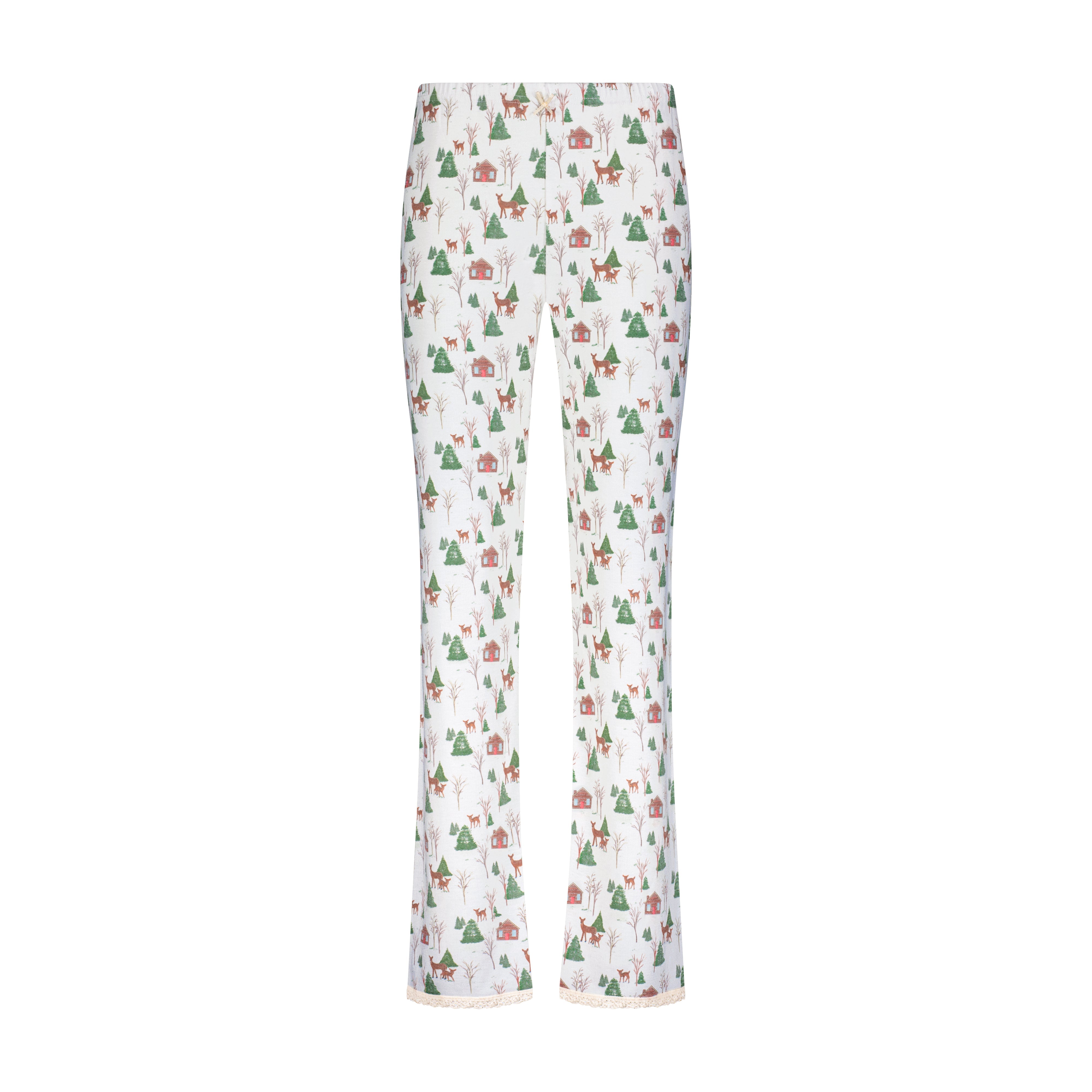 Long Pant - Rustic Deer Print