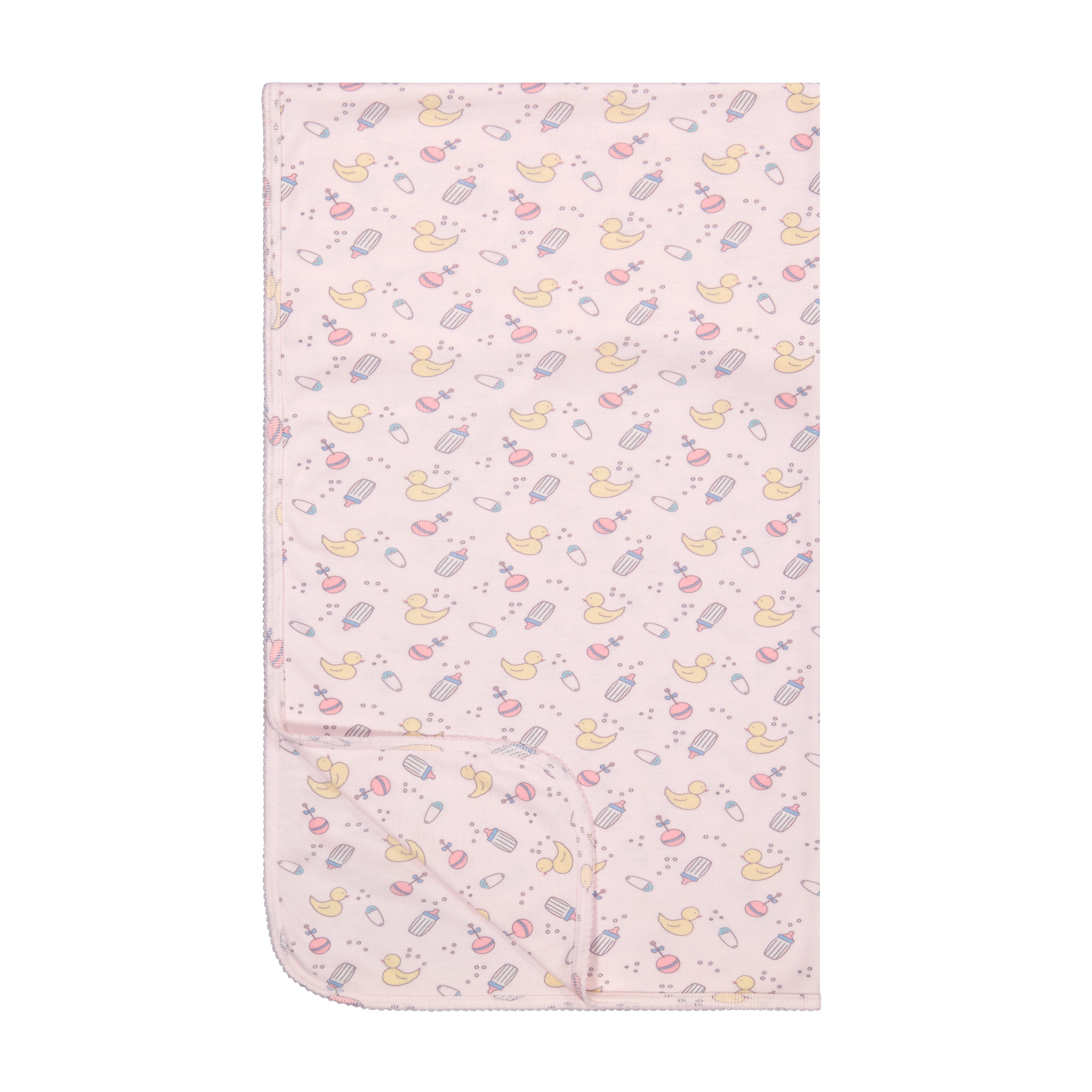 Girls Baby Blanket - Baby Bubble Print