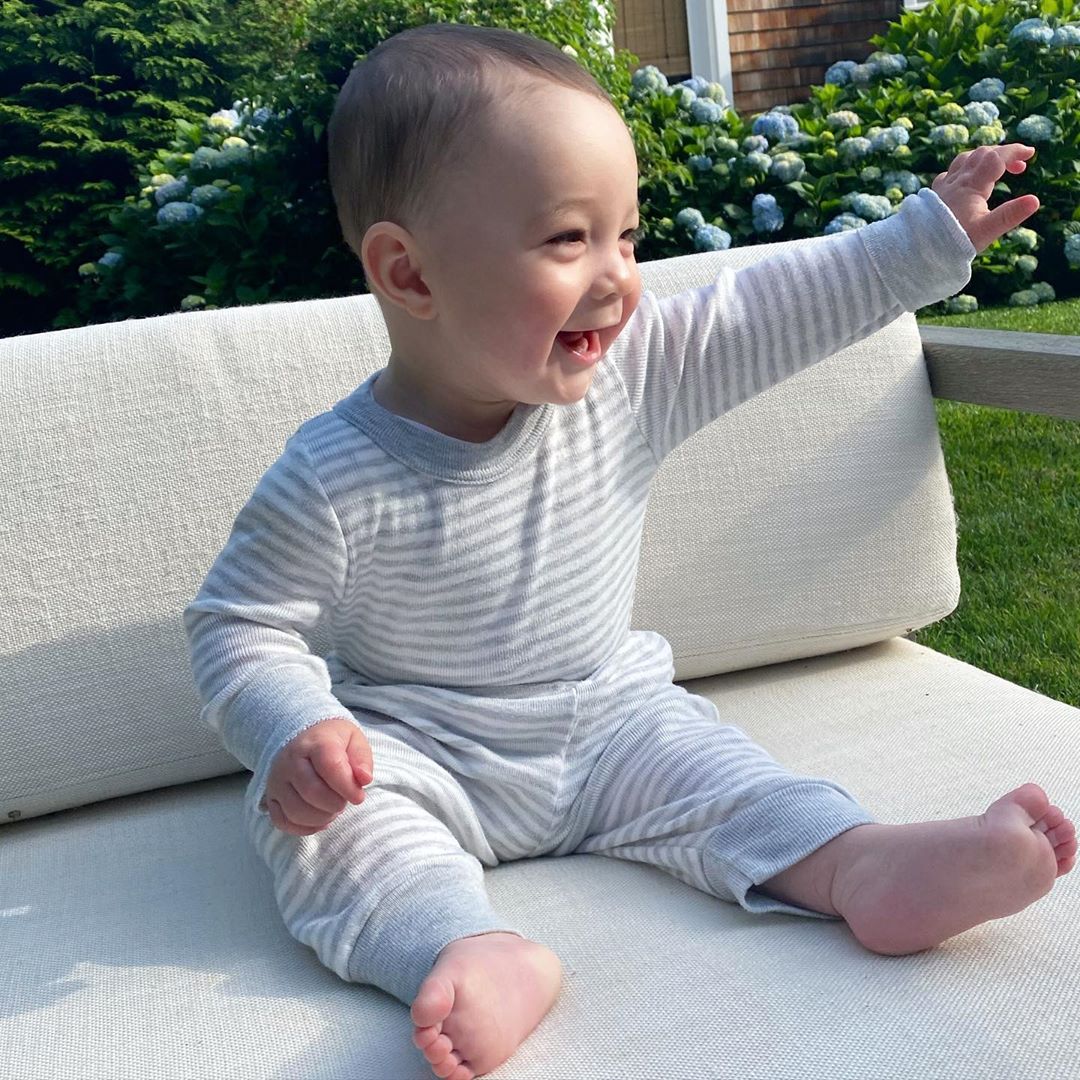 Boys & Baby Pant - Grey Sailor Stripe