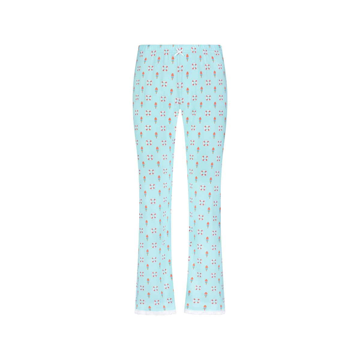 Cropped Pant - Buoy Print