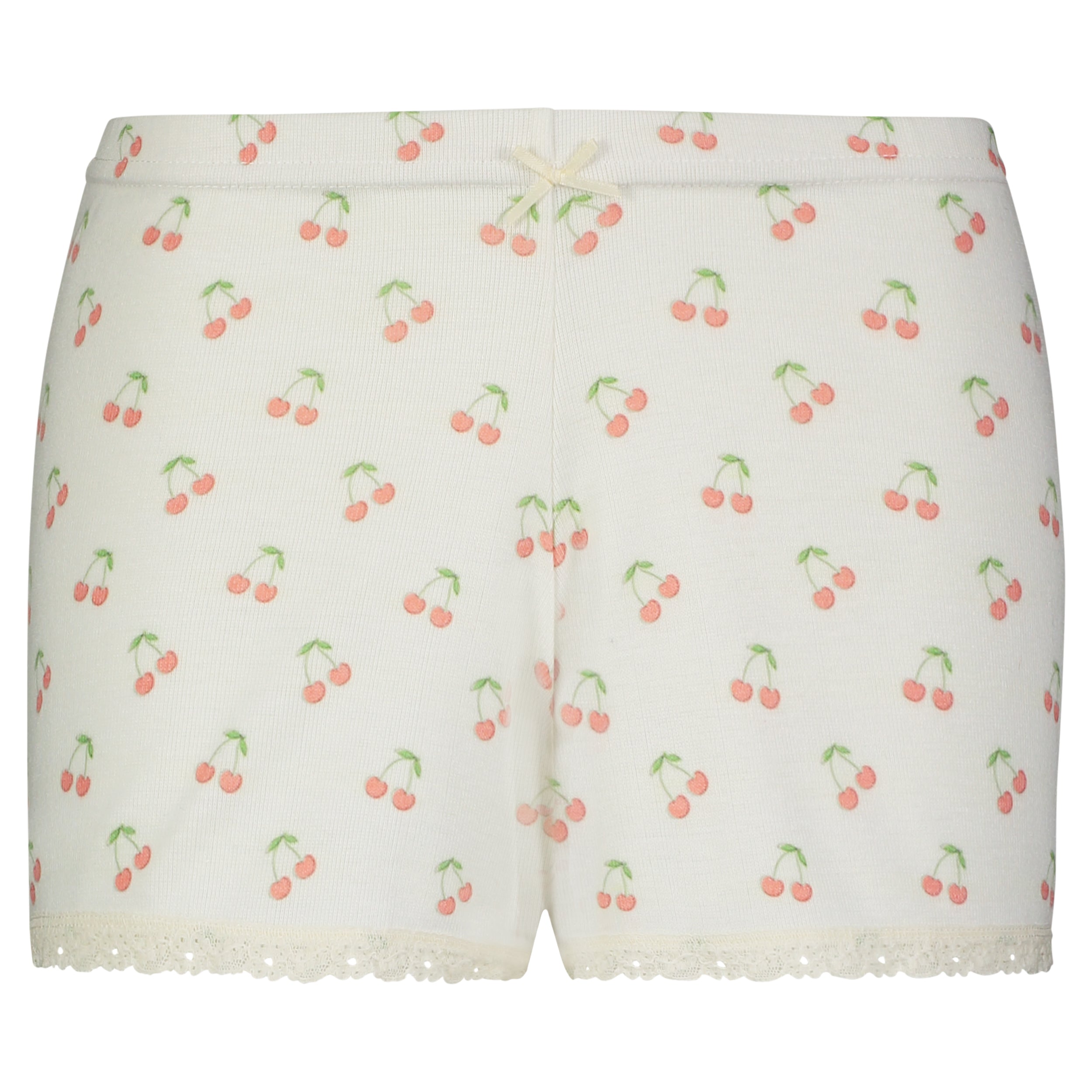 Short Mid Rise - Cherry Print