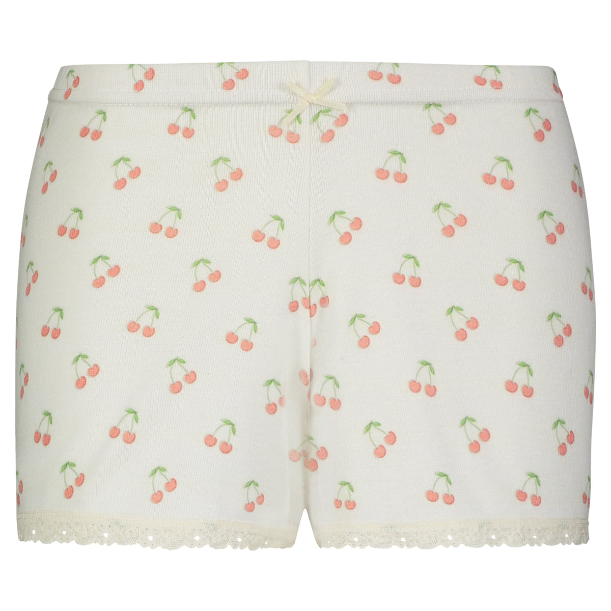 Sally Classic Mid-Rise Short - Cherry Print