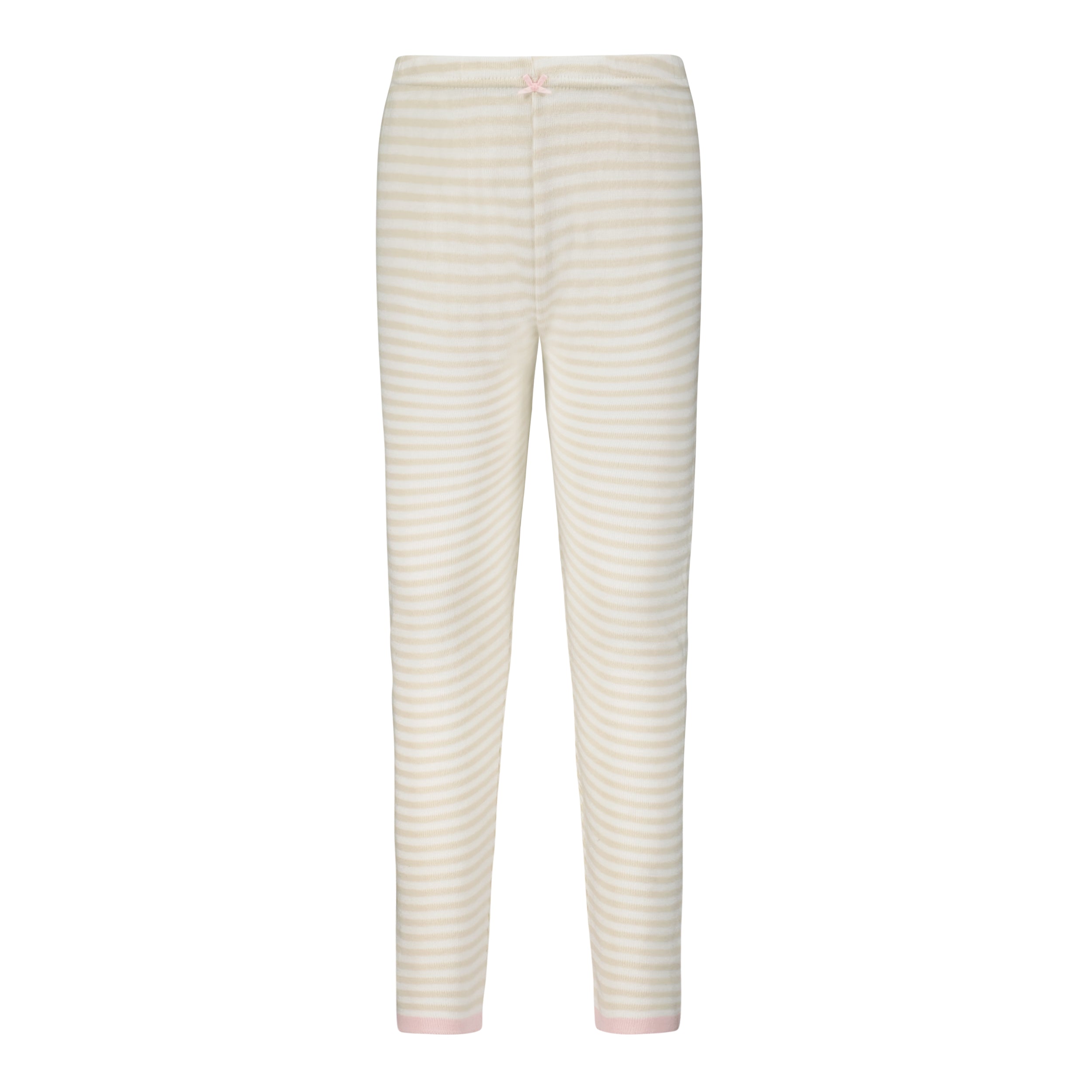 Girls Pant - Oatmeal Sailor Stripe