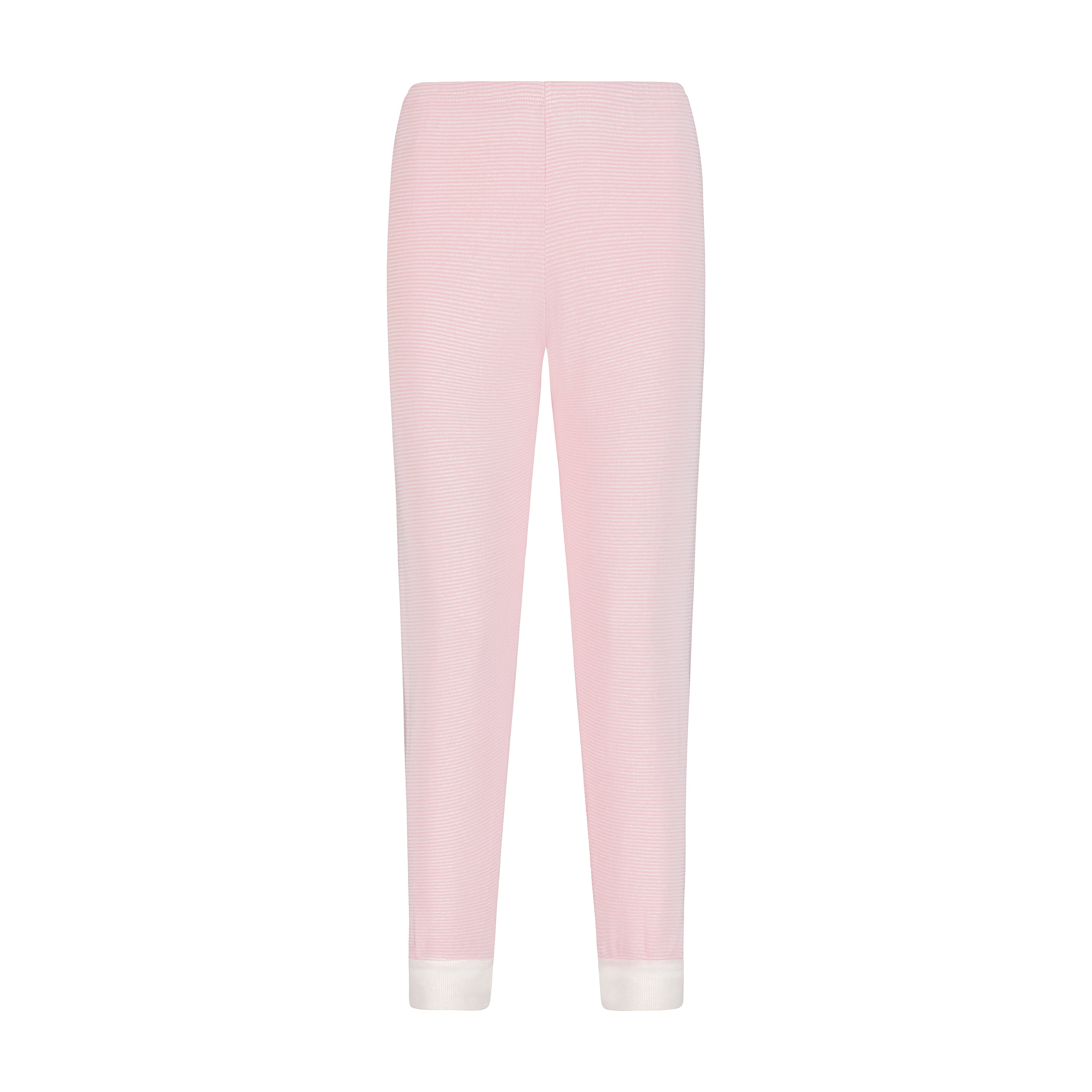 Sarah Jogger - Pink Narrow Hampton Stripe