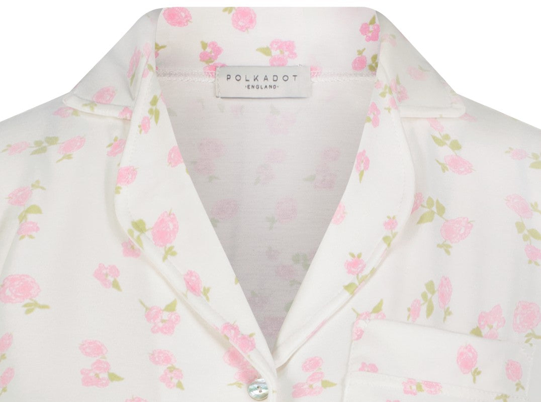 Charley Pajama Set - Pink Garden Floral