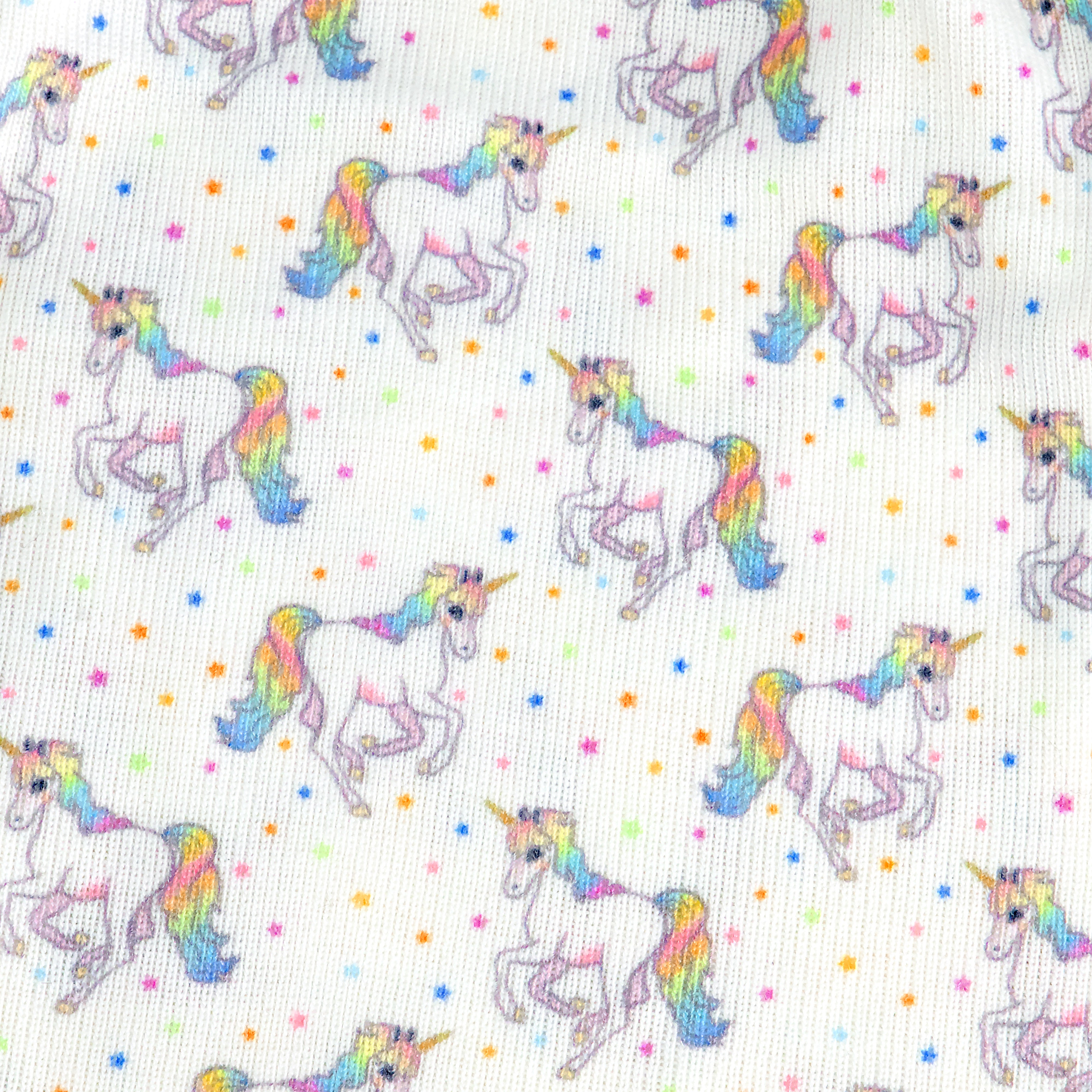 Girls Lee Babydoll Gown - Unicorn Print