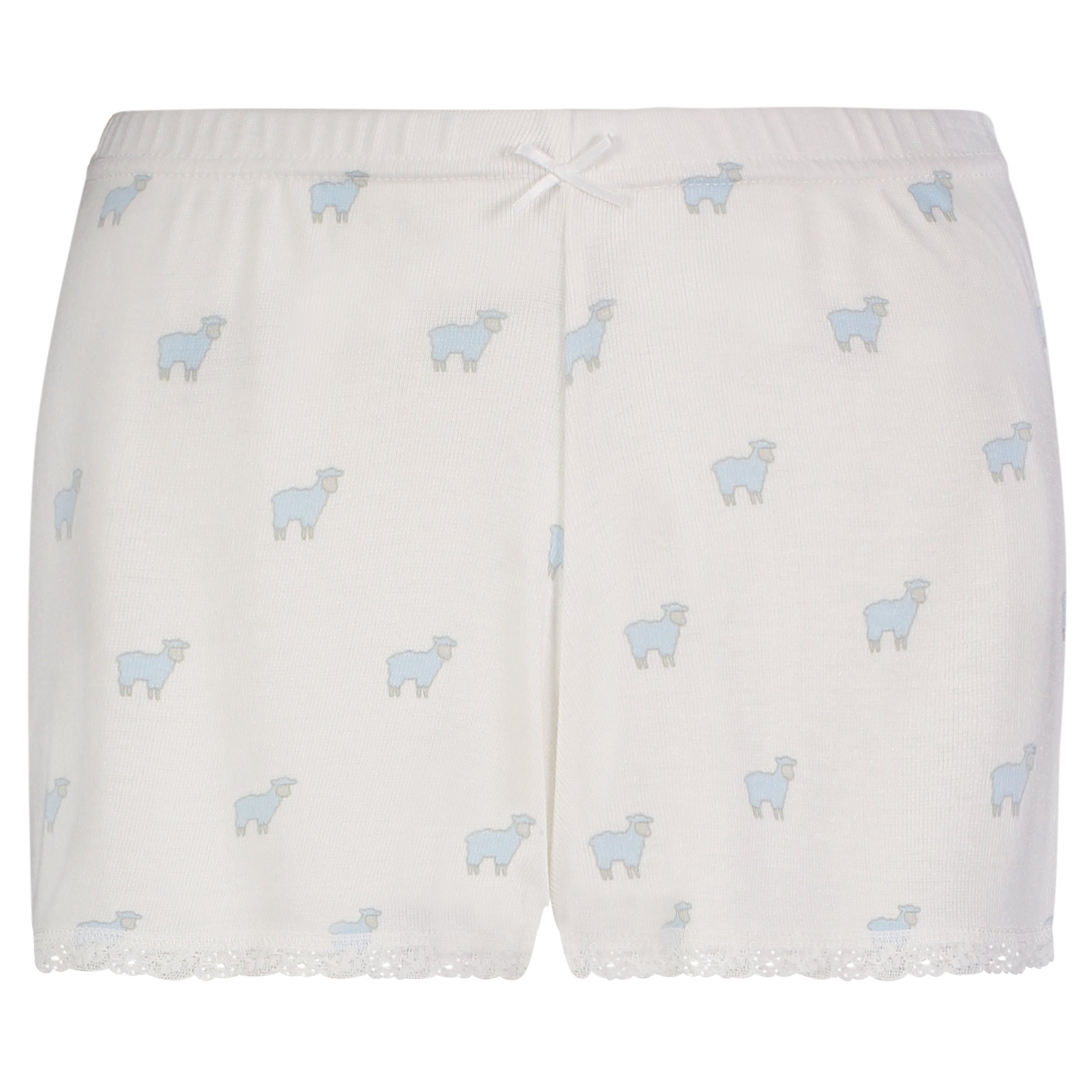 Long Short Hi Rise - Blue Sheep Print
