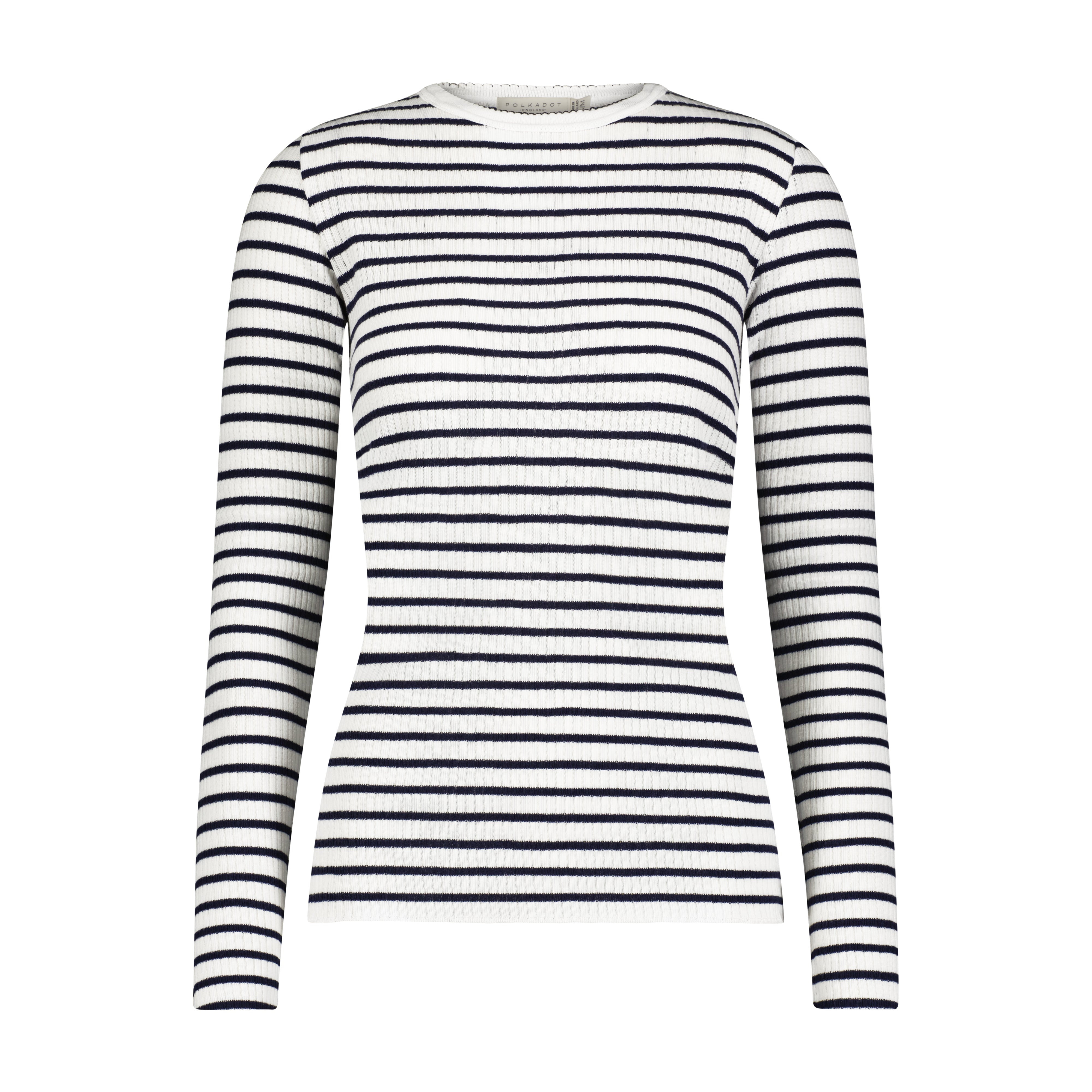 Sophia Slouchy - Breton Rib Stripe