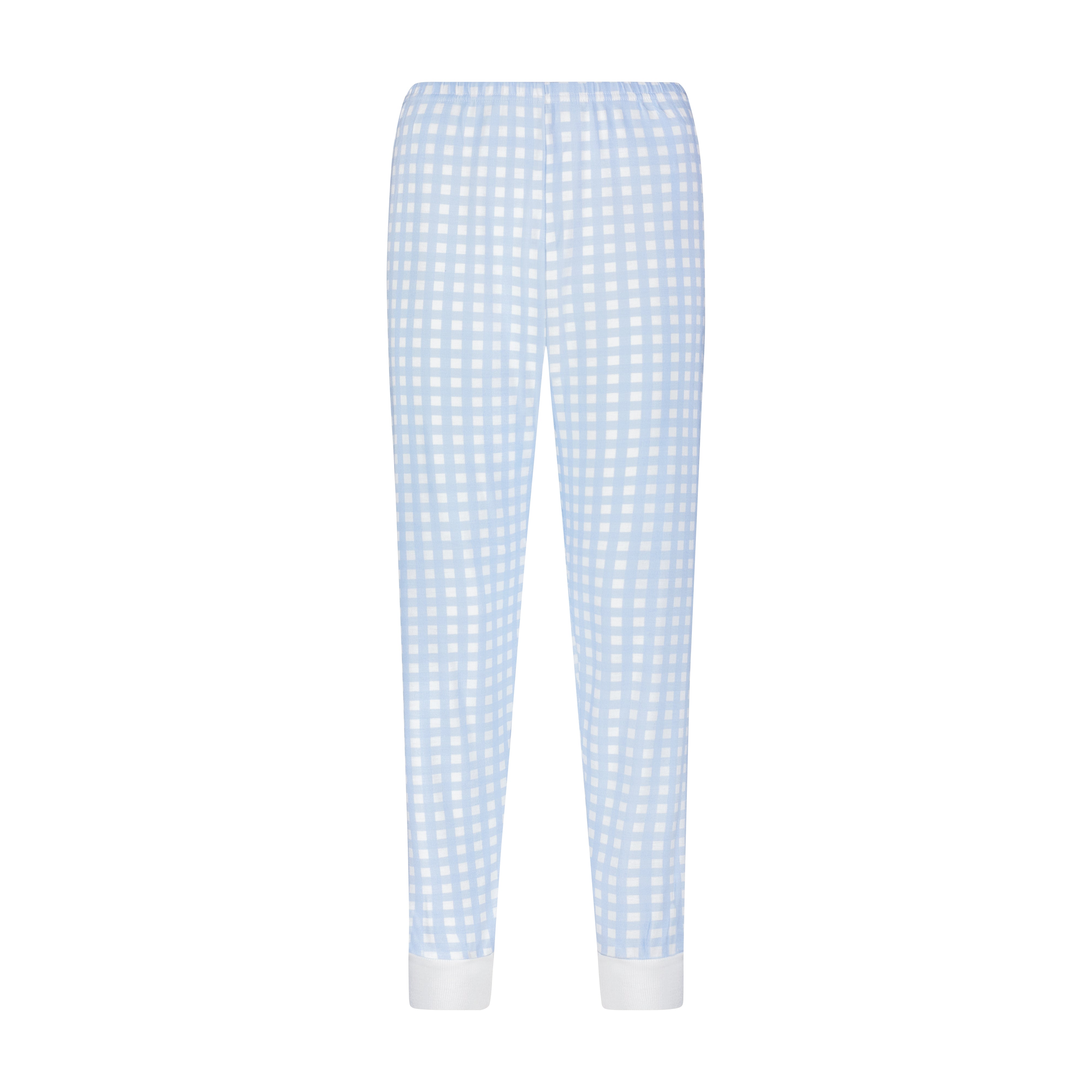 Sarah Jogger - Blue Gingham Print