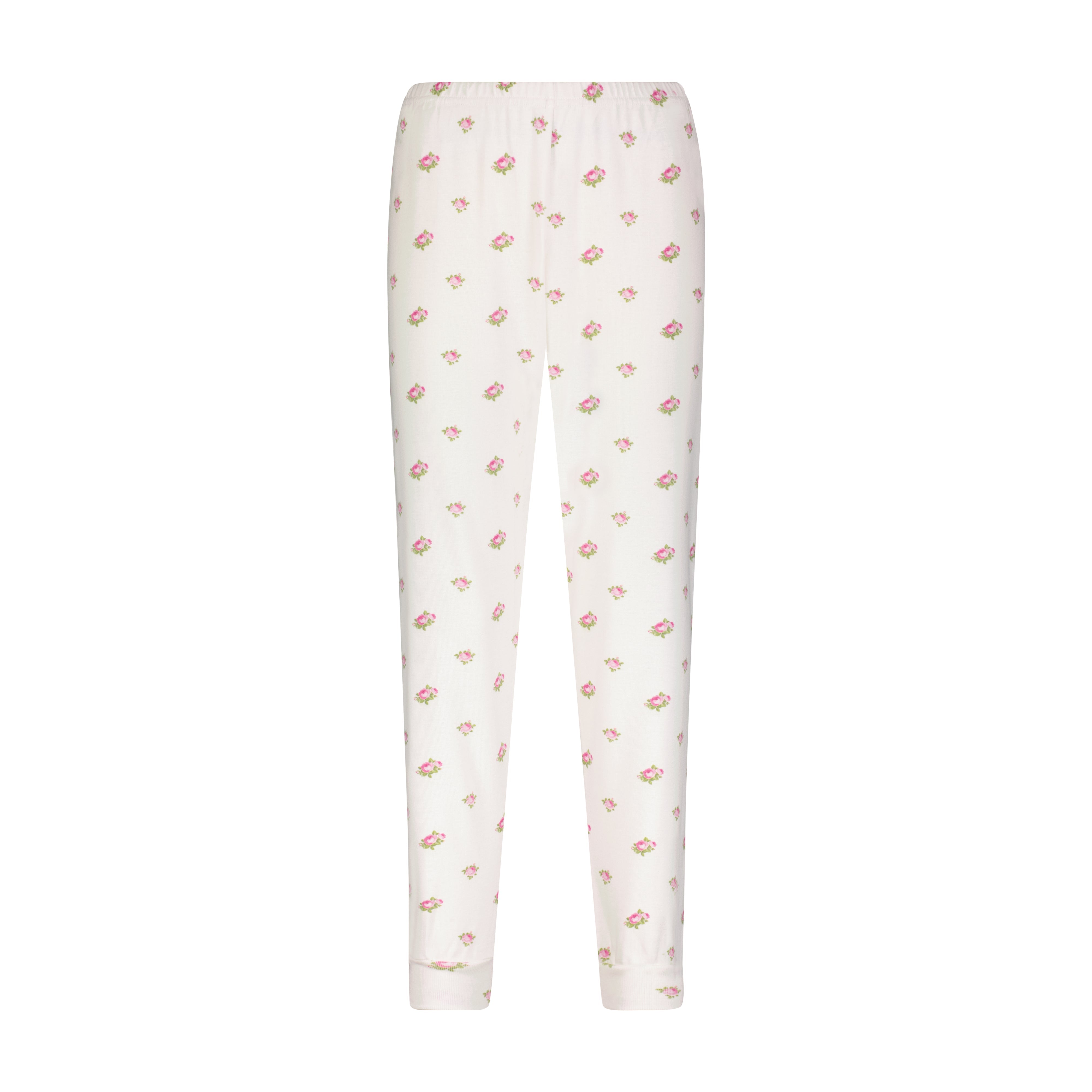 Sarah Jogger - Cream Vintage Rose Print