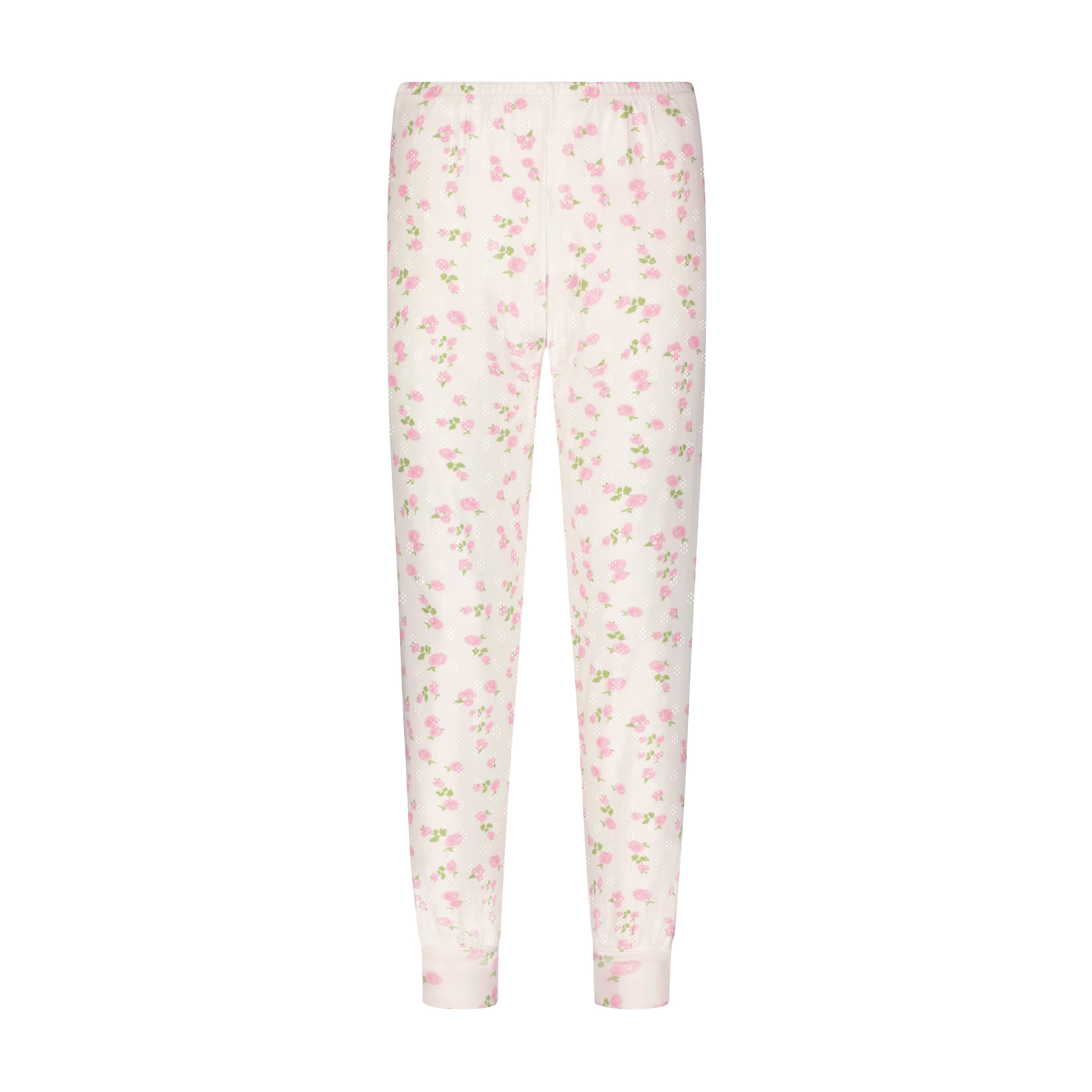 Jogger - Pink Garden Pointelle