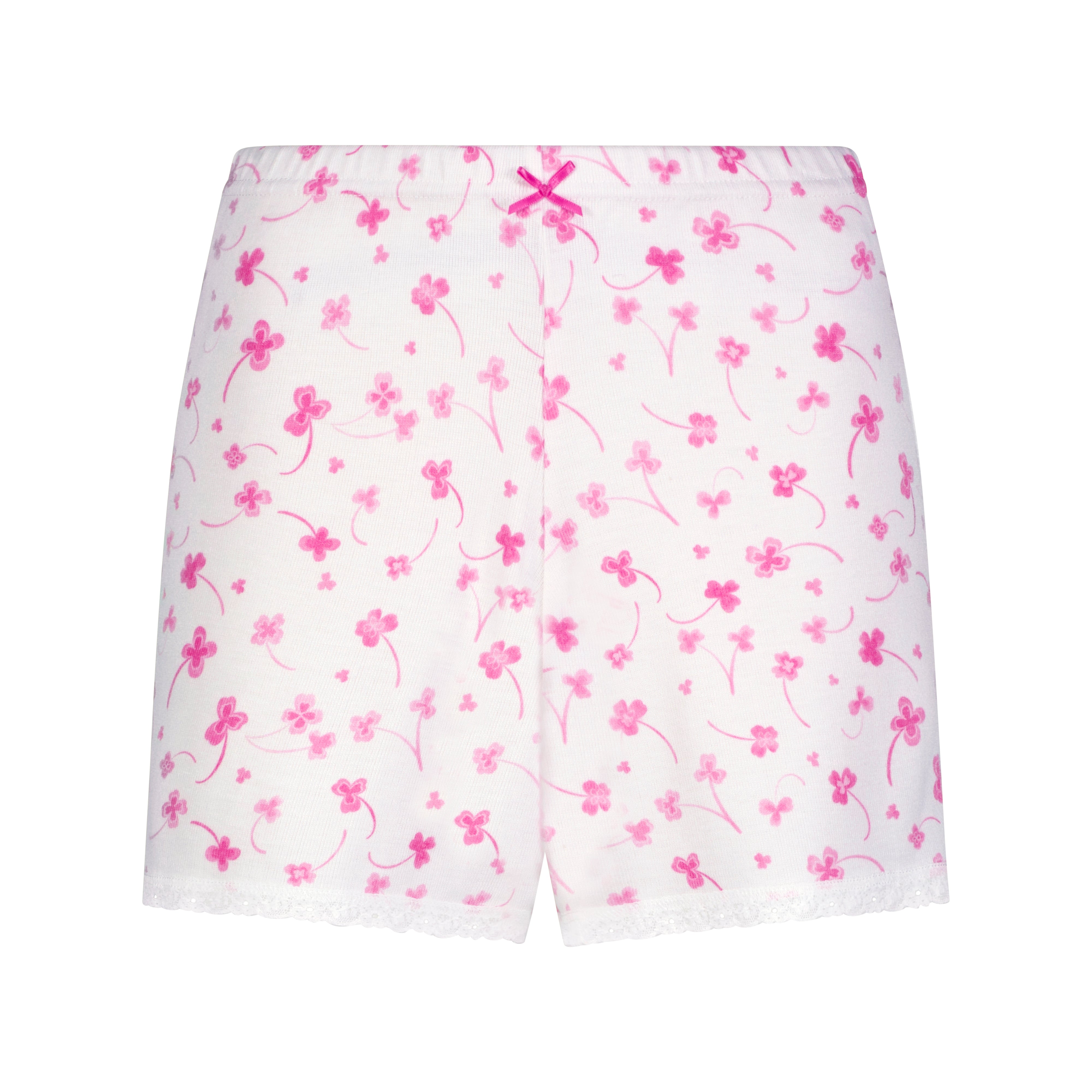 SET Racer Back Tank & Long Short - Pink Clover Print