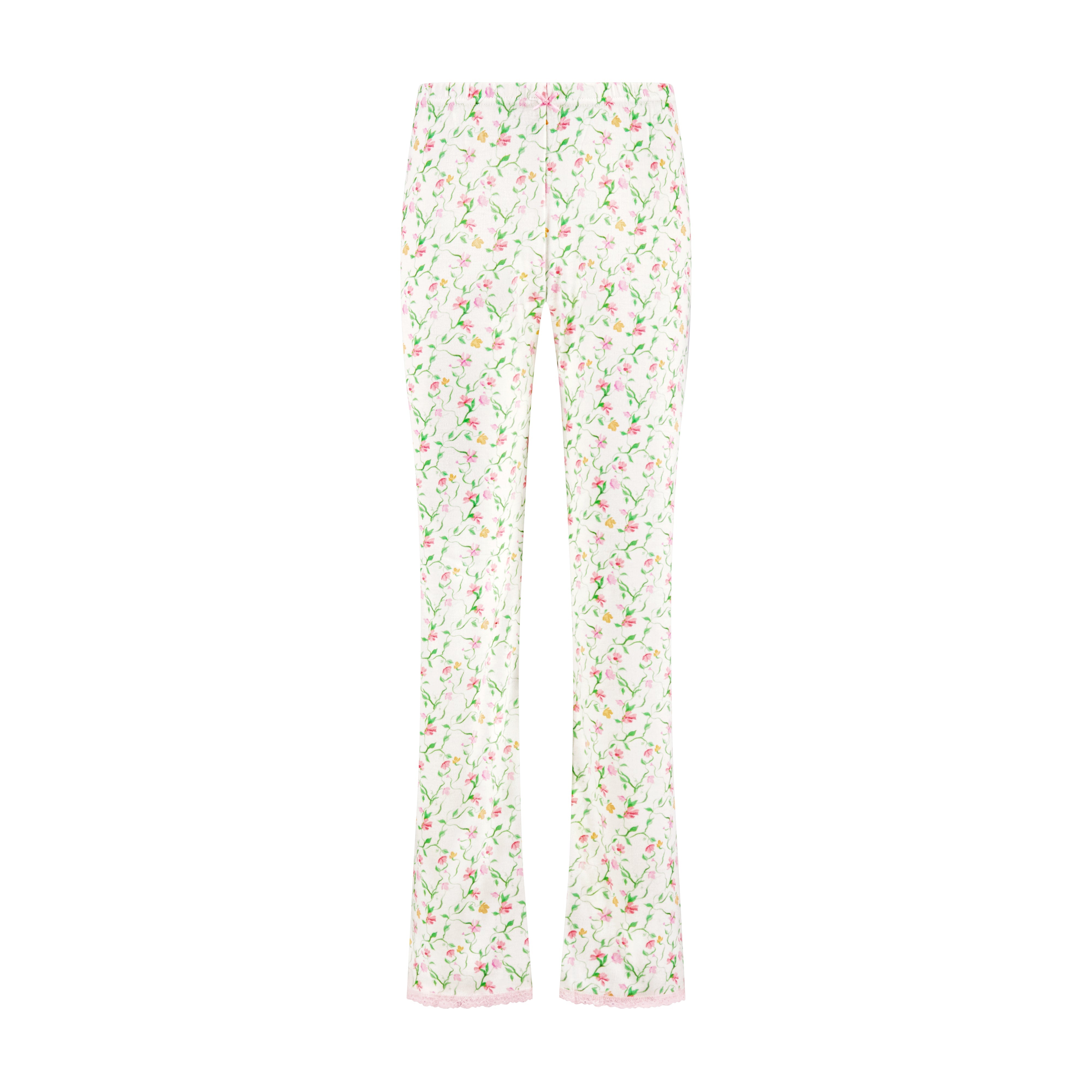 Crop Pant Hi RIse - Sweet Pea Print