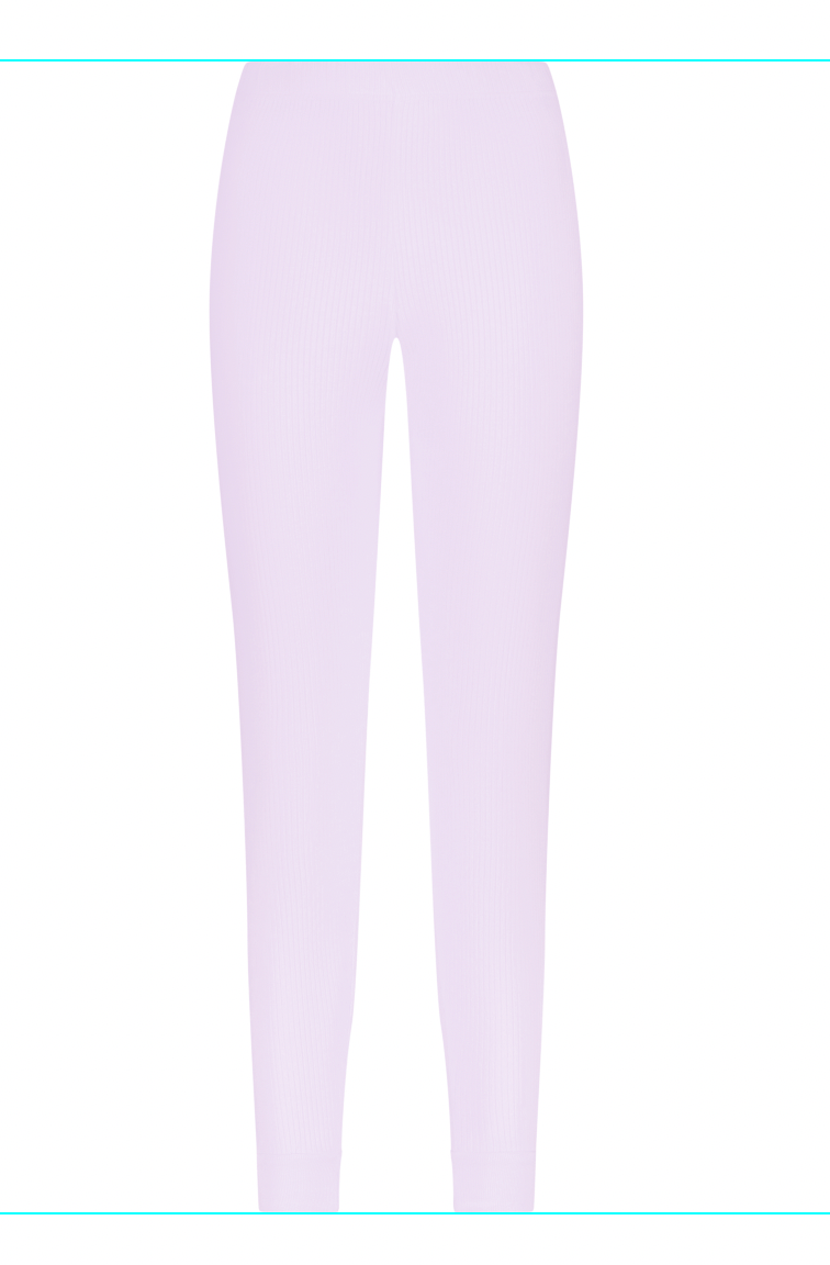 Jane Slouchy Rib PJ Set - Lilac