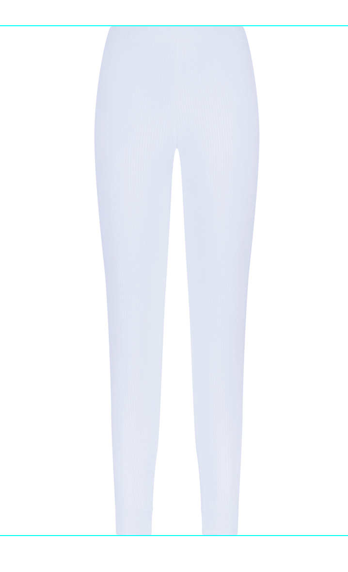 Jane Slouchy Rib PJ Set - Pale Blue