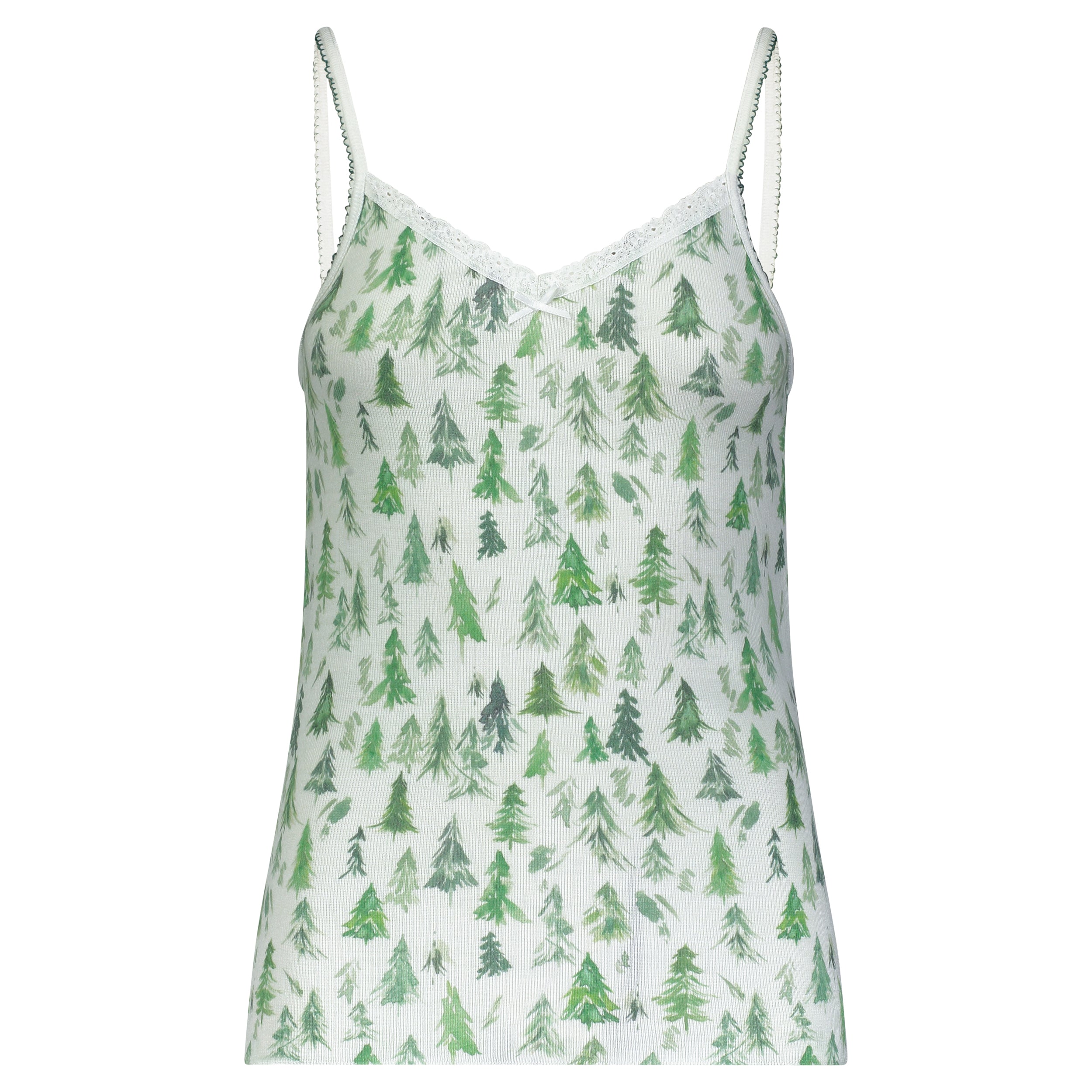Patti Cami - Fir Tree Print