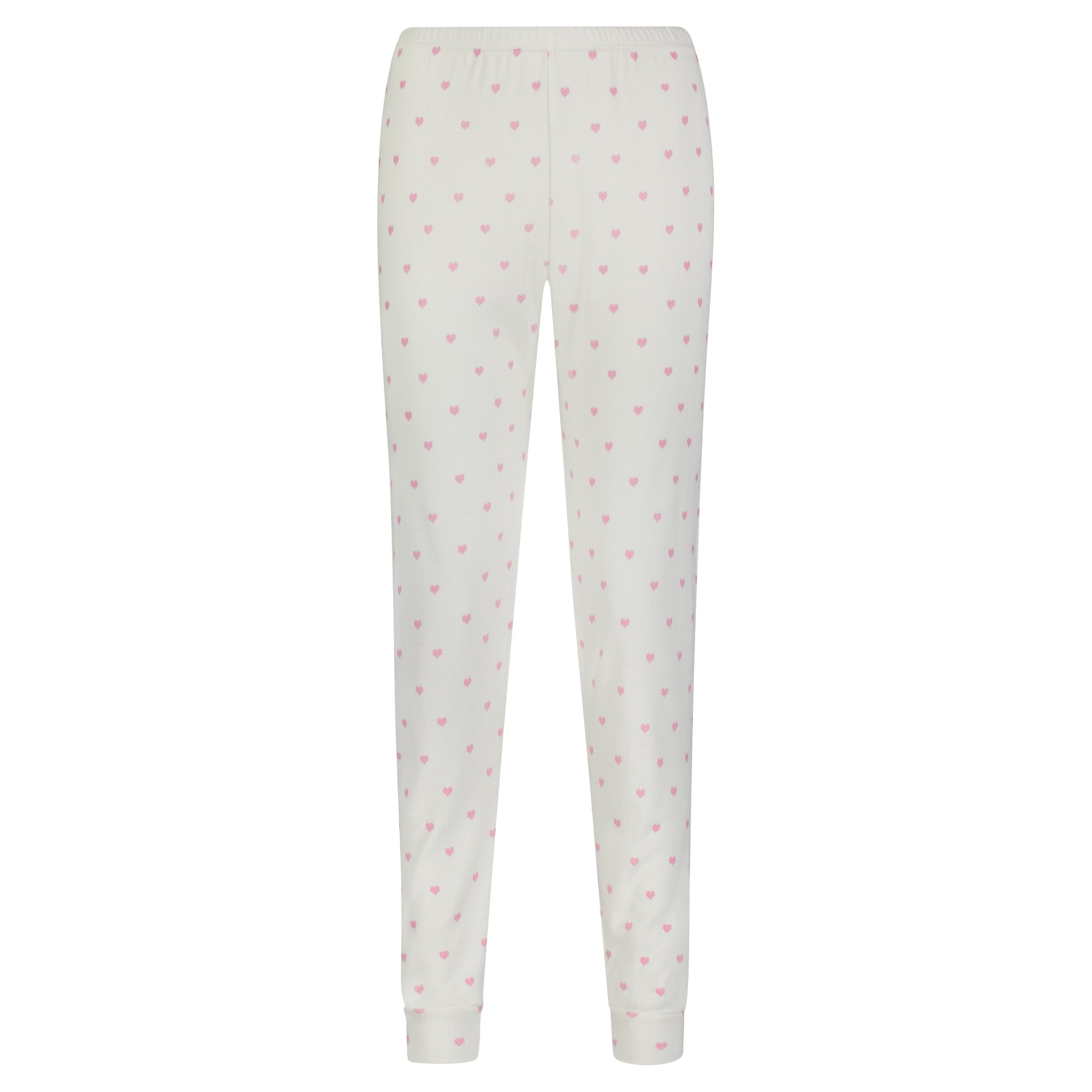 Sarah Jogger - Pink Hearts Print