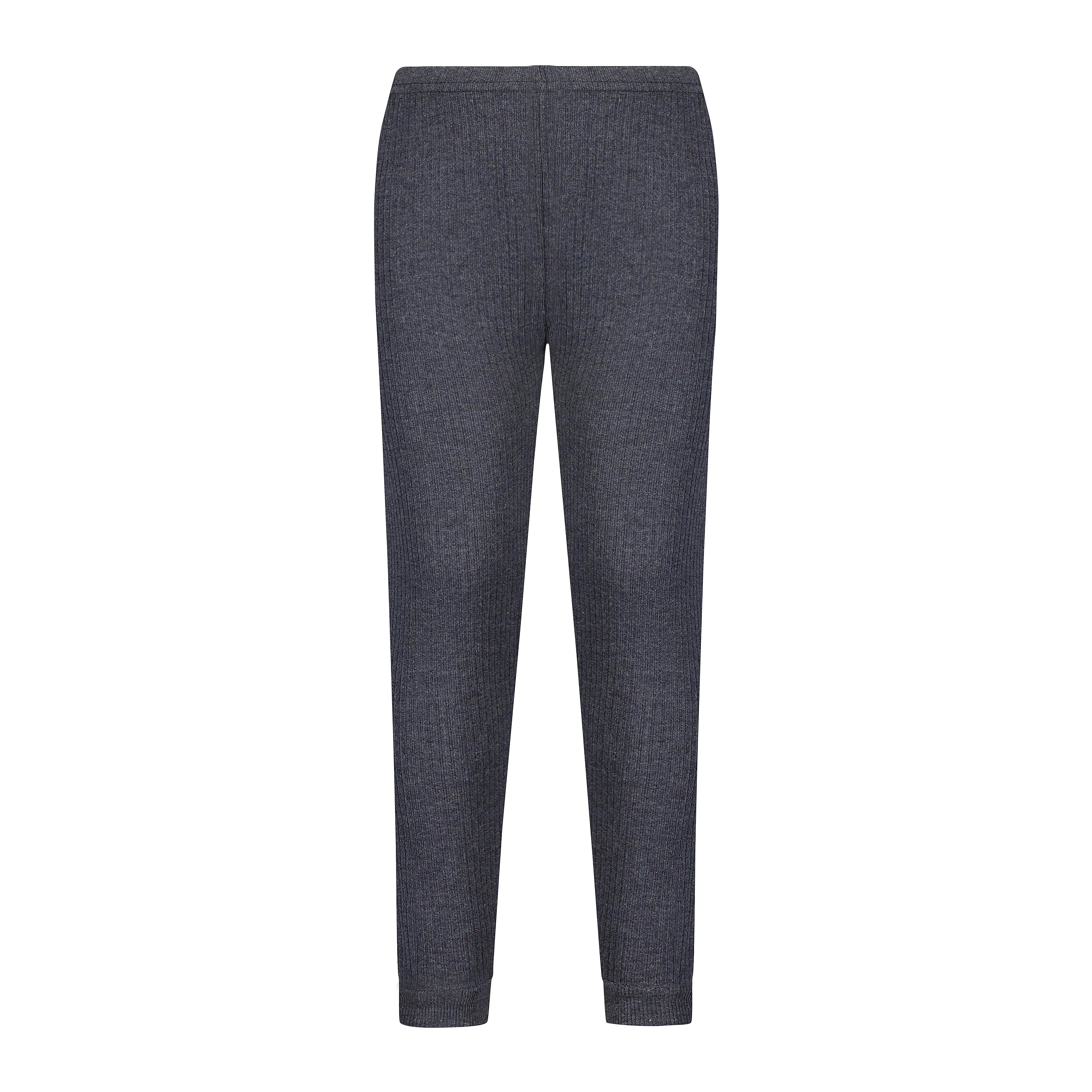 Boys & Baby Pant - Charcoal Rib Knit