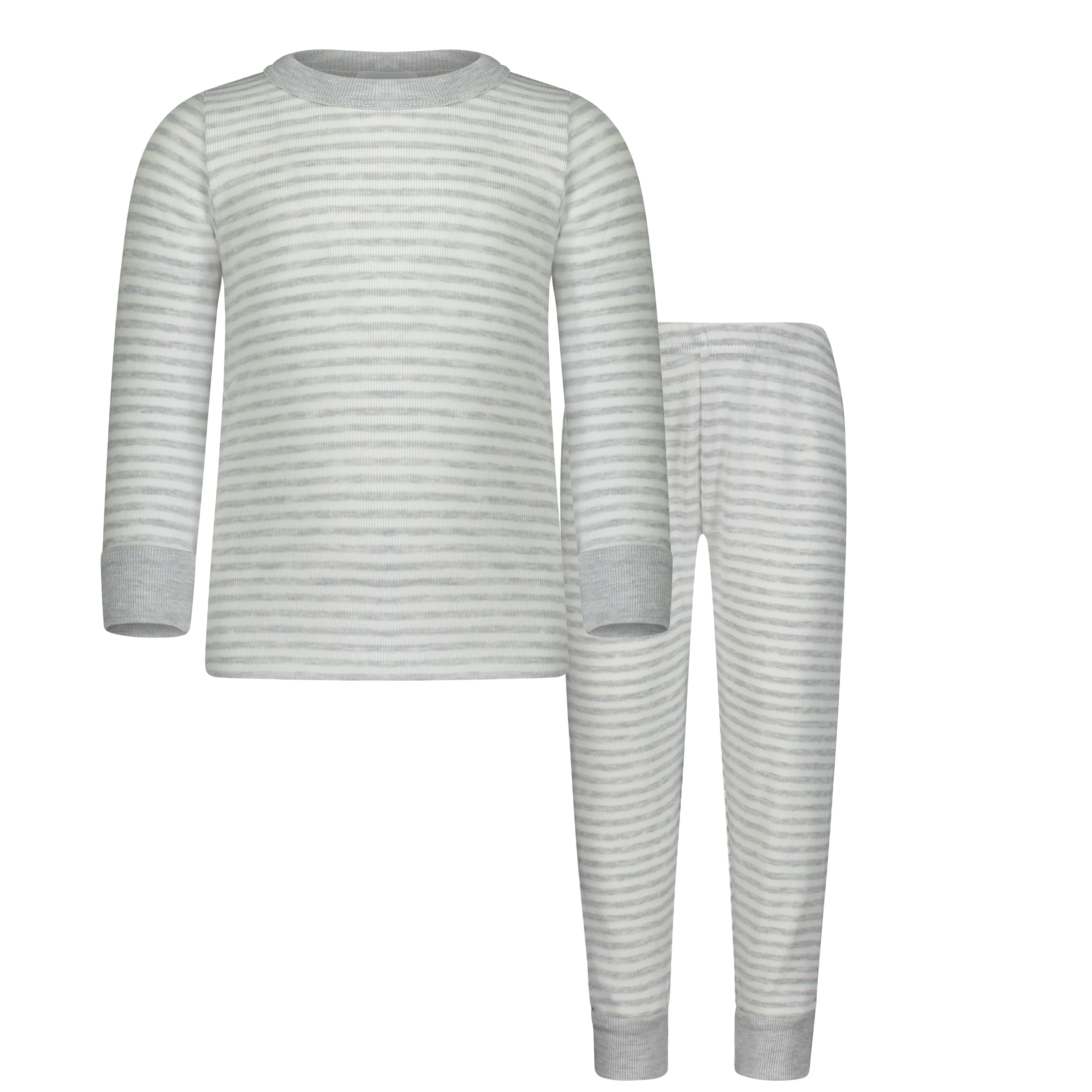 Boys & Baby Henry Classic Set Crew LS & Pant - Grey Sailor Stripe