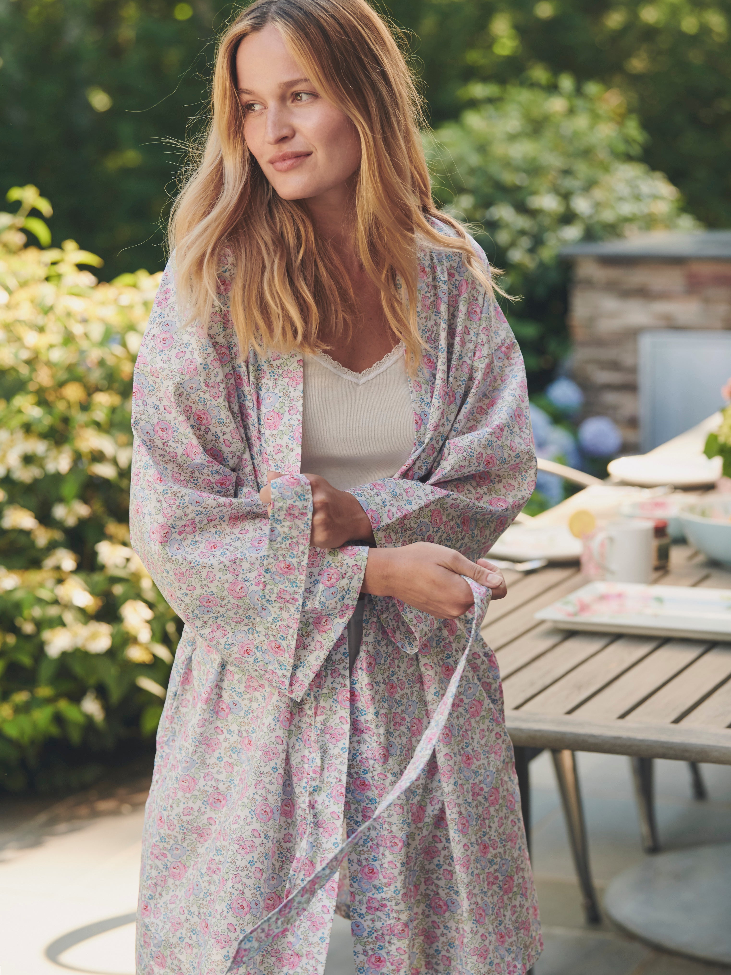 Liberty Kimono Robes - Lookbook Photos