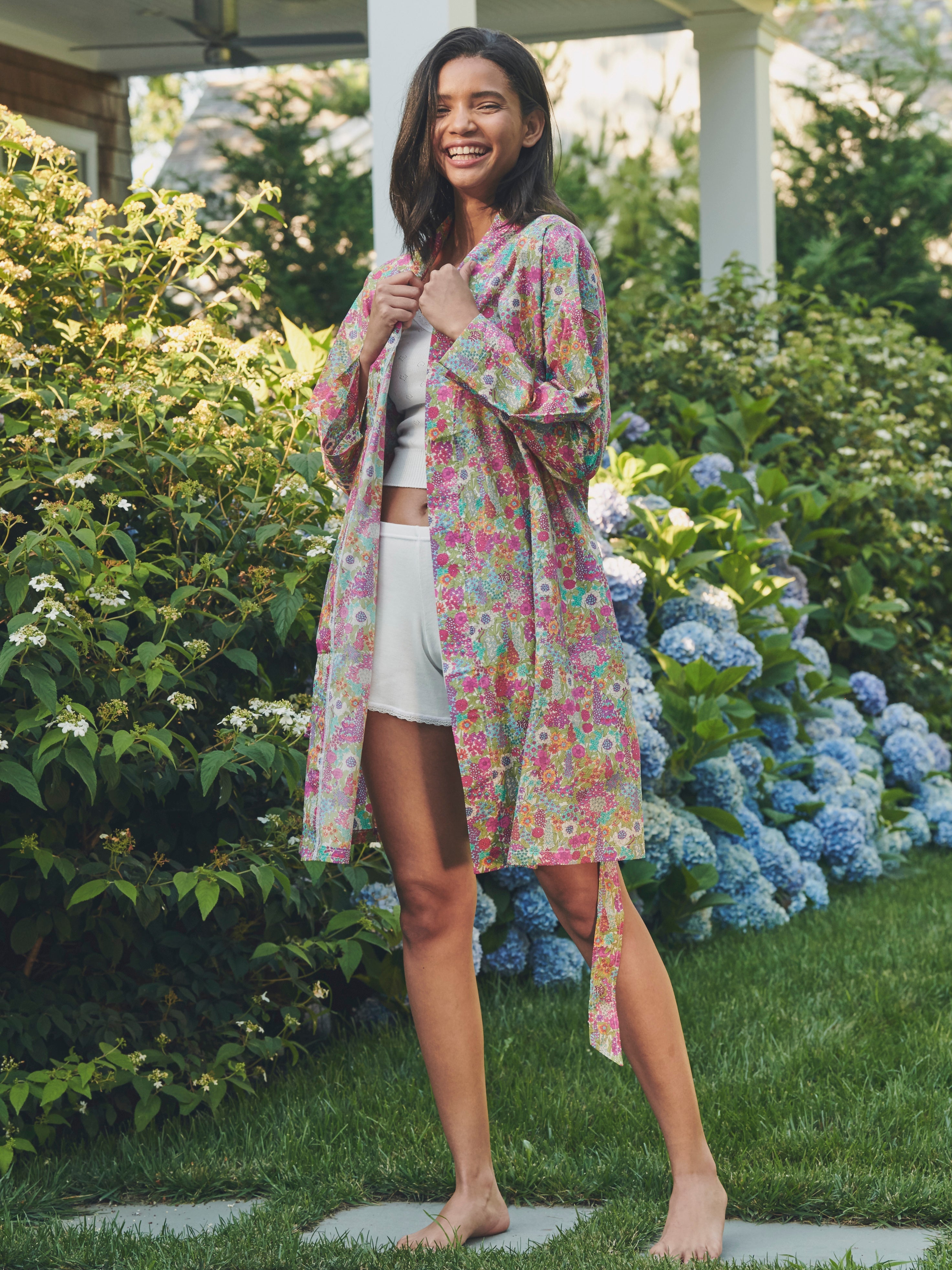Liberty Kimono Robes - Lookbook Photos